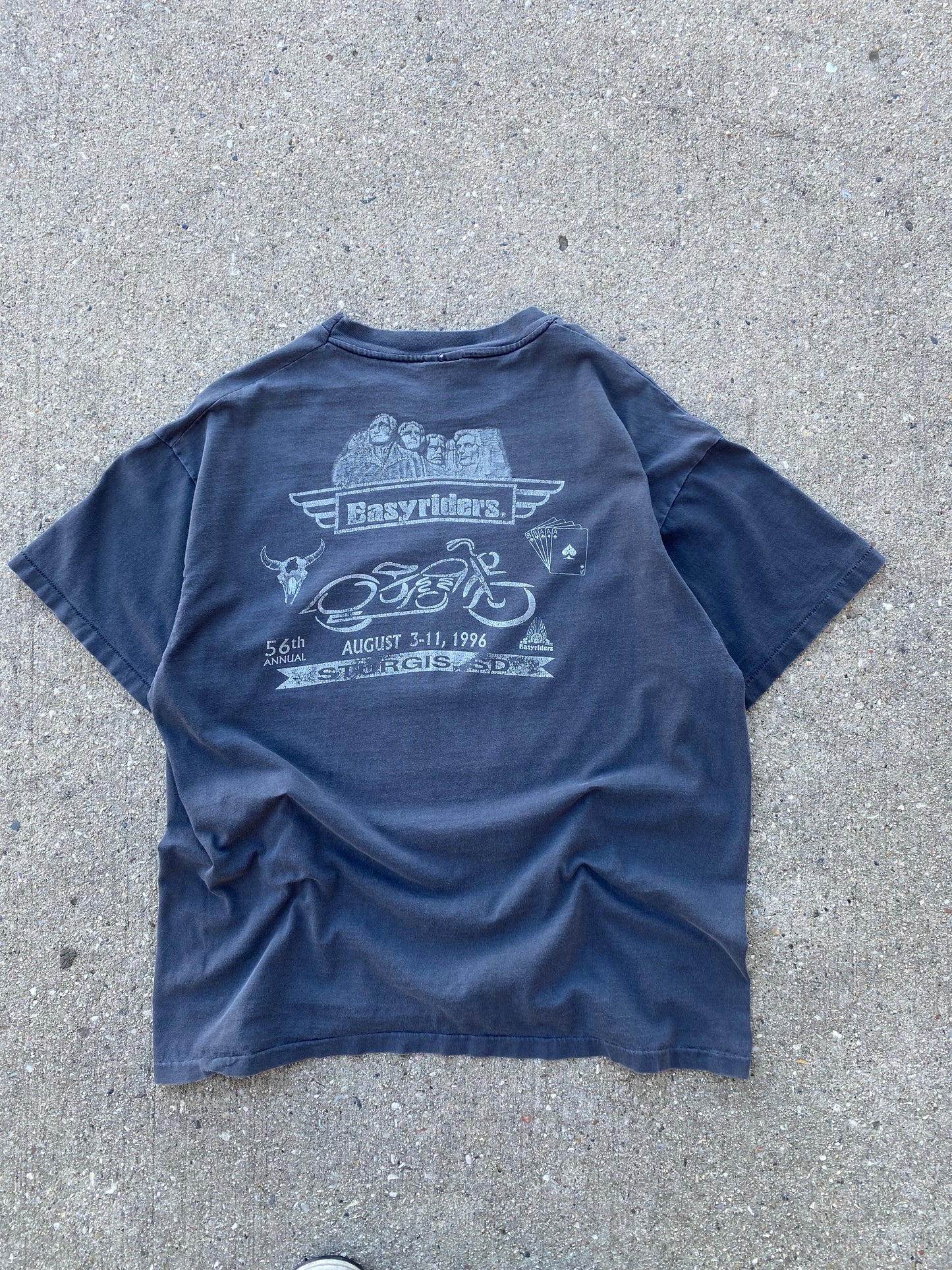 Vintage Easyriders chopper faded shirt size extra large