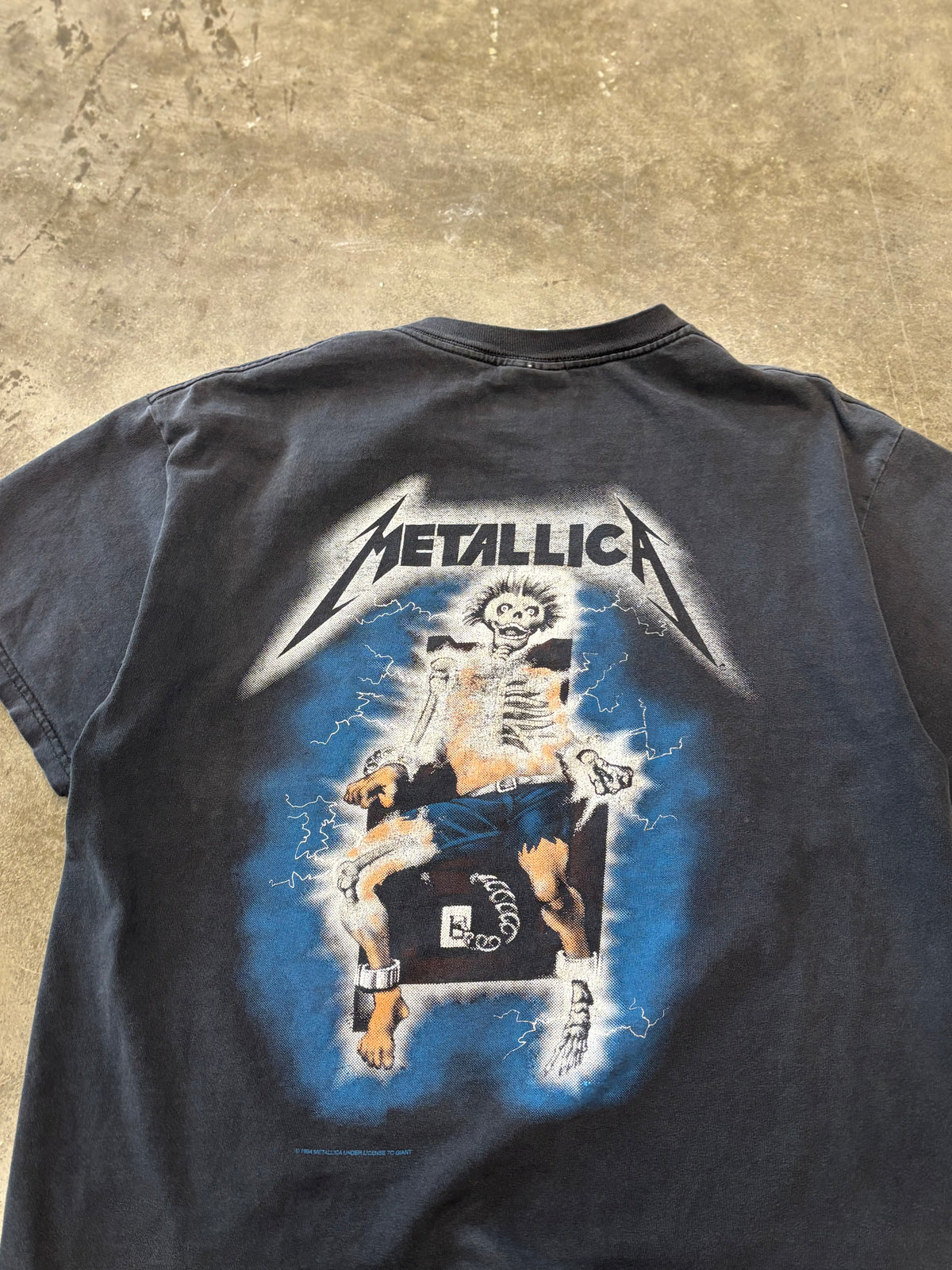 Vintage Metallica Ride the Lightning shirt size large