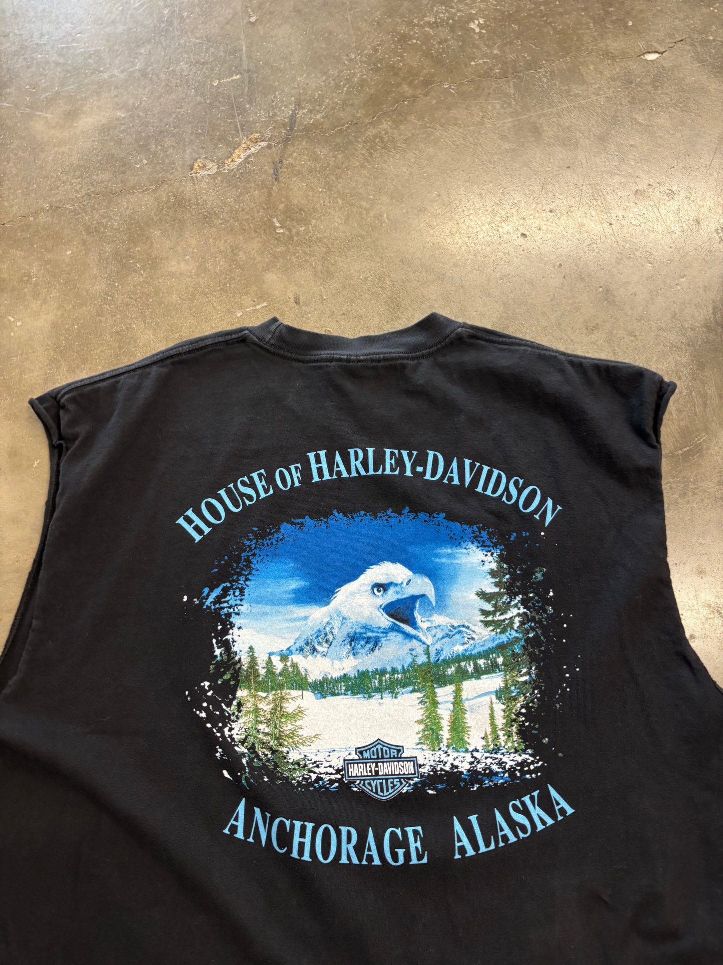 Vintage Harley Davidson Chopped Eagle shirt size xl