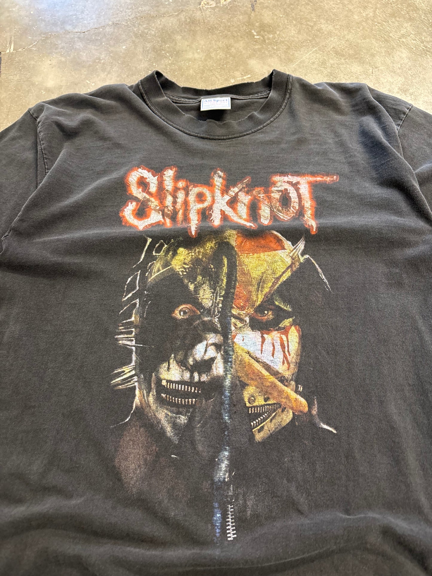 Vintage Smoked Out Slipknot shirt size large