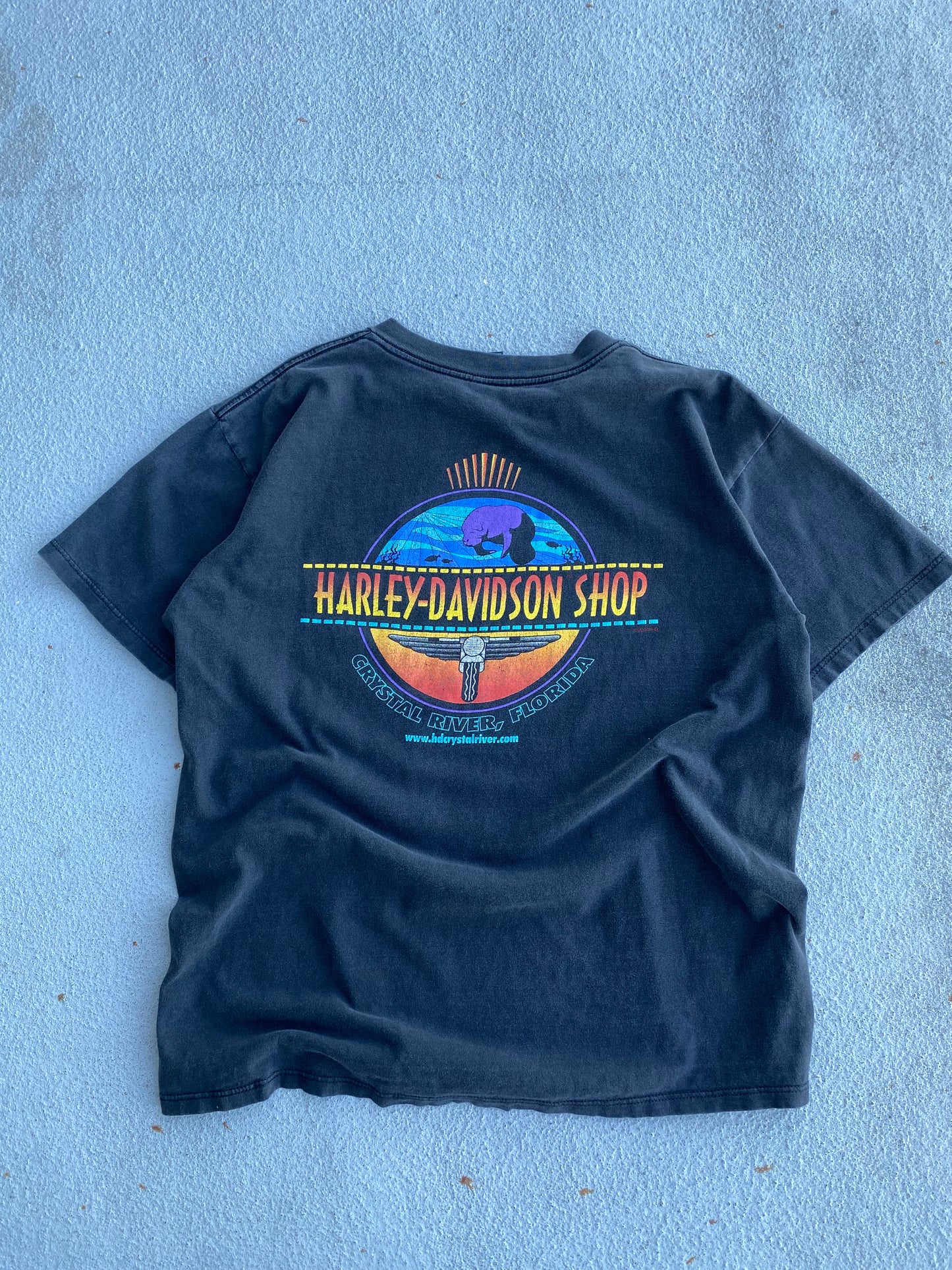 Vintage Harley Davison Full throttle shirt size extra large