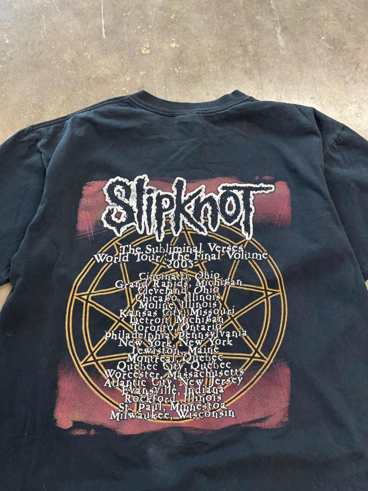 Vintage Slipknot shirt size large