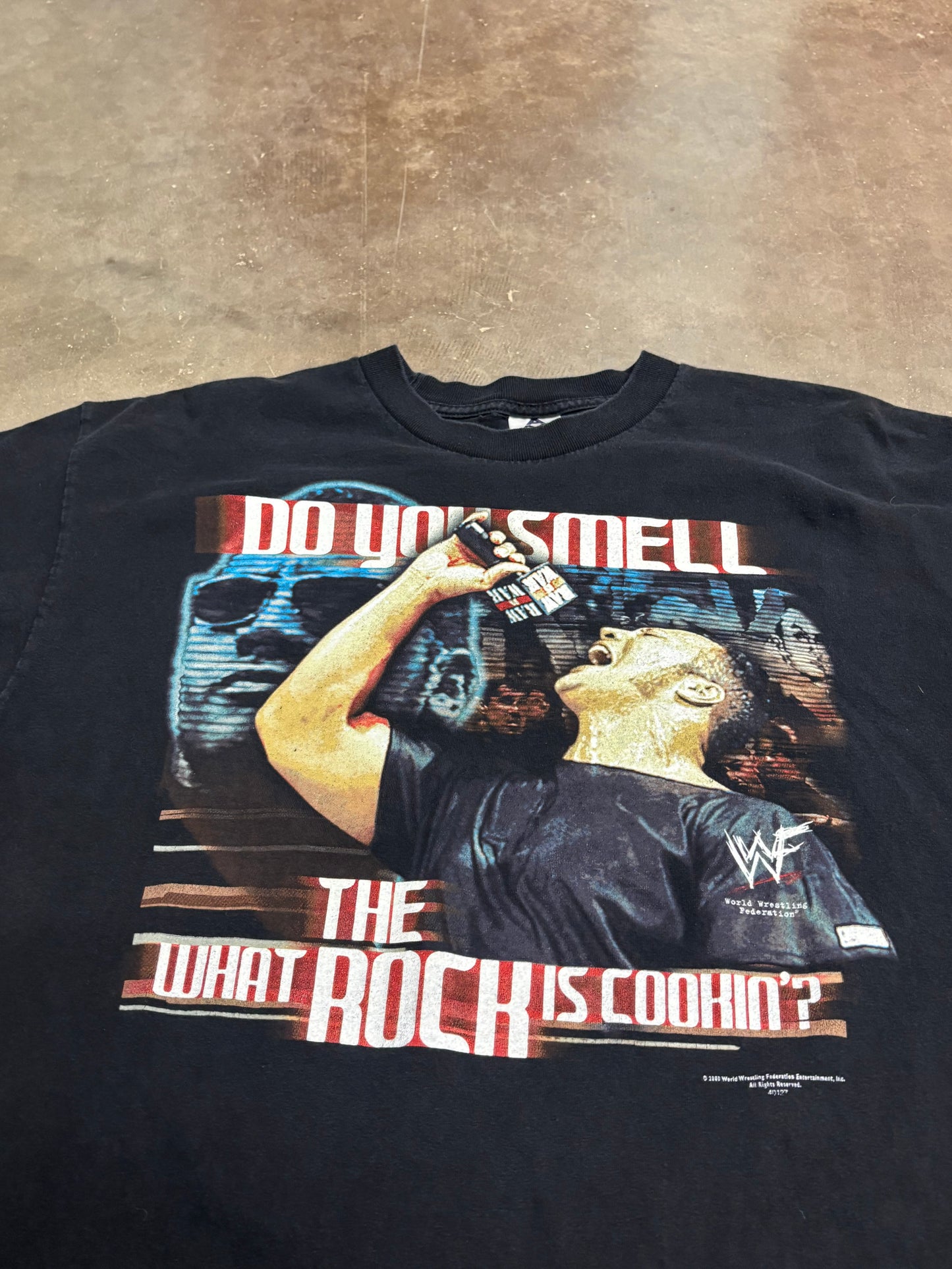 Vintage The Rock do you smell shirt size xl