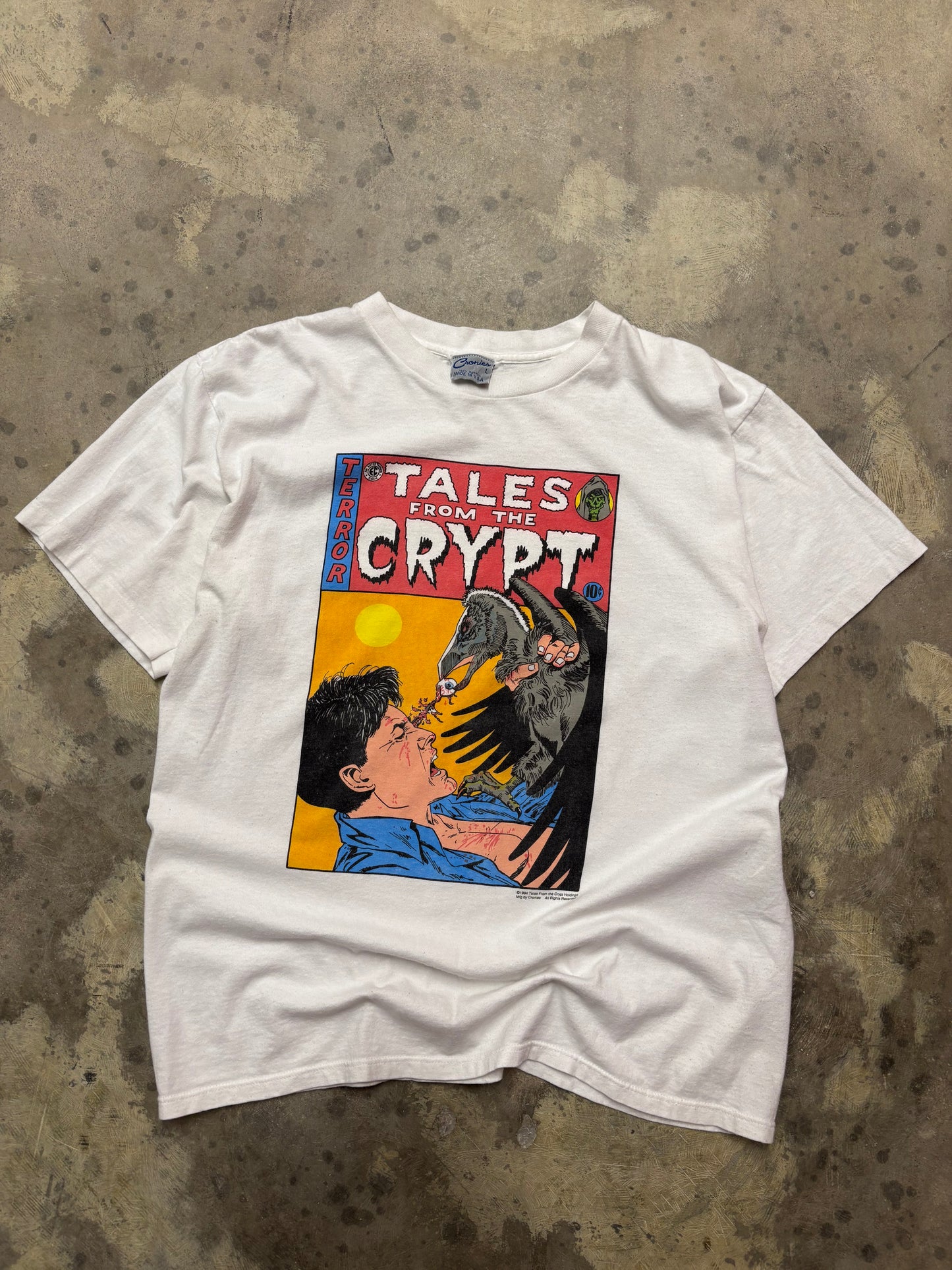 Vintage Tales From The Crypt comic images shirt size large