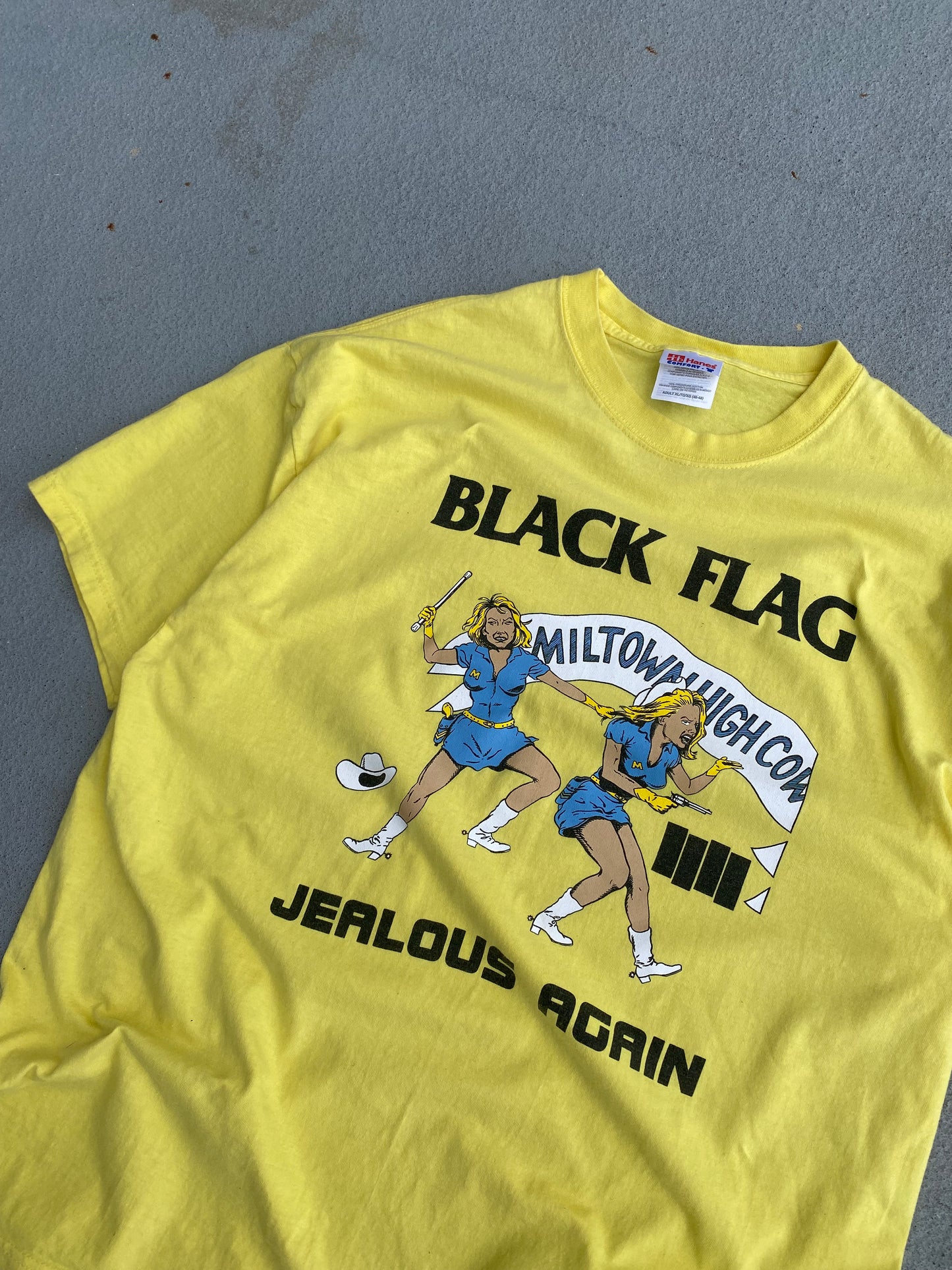 Vintage 90’s Black Flag Shirt Size XL