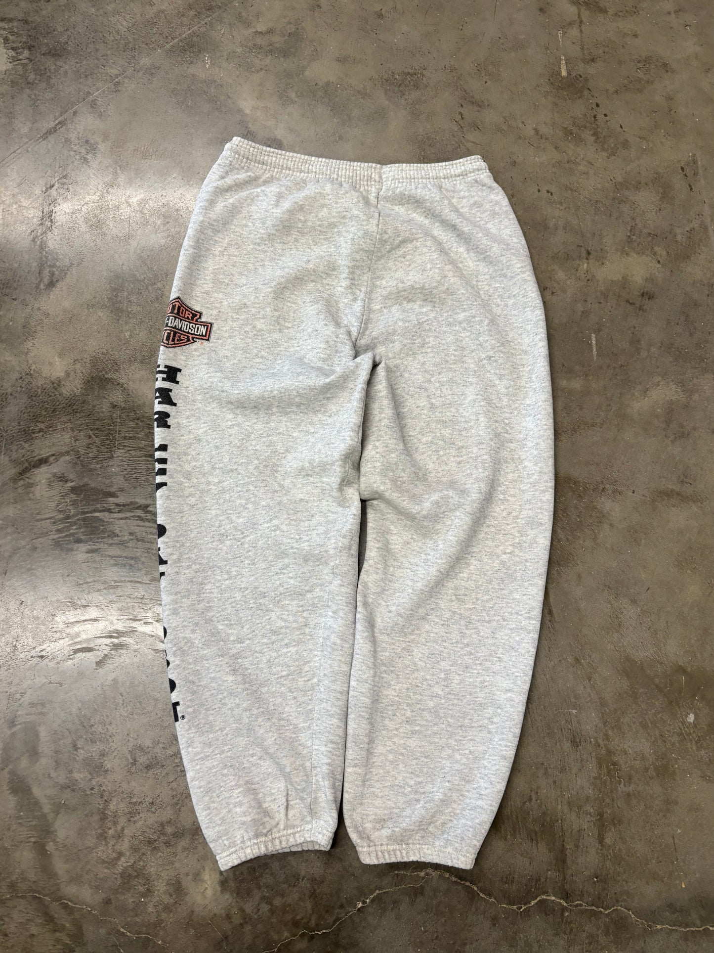 Vintage Harley Davidson grey sweatpants size medium