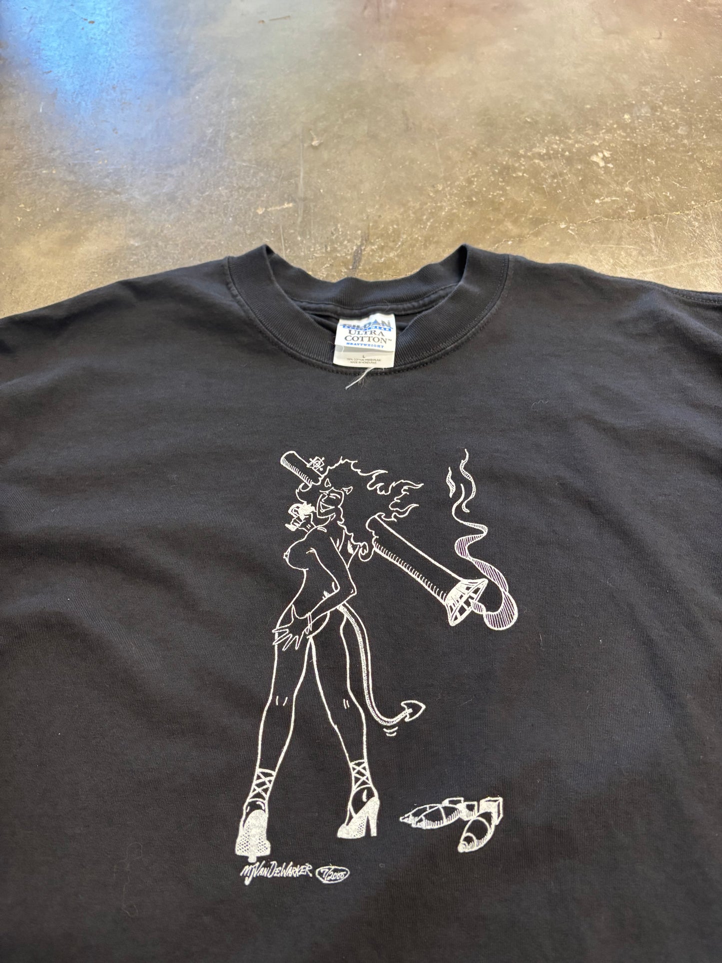 Vintage Bazooka Babe long sleeve size large