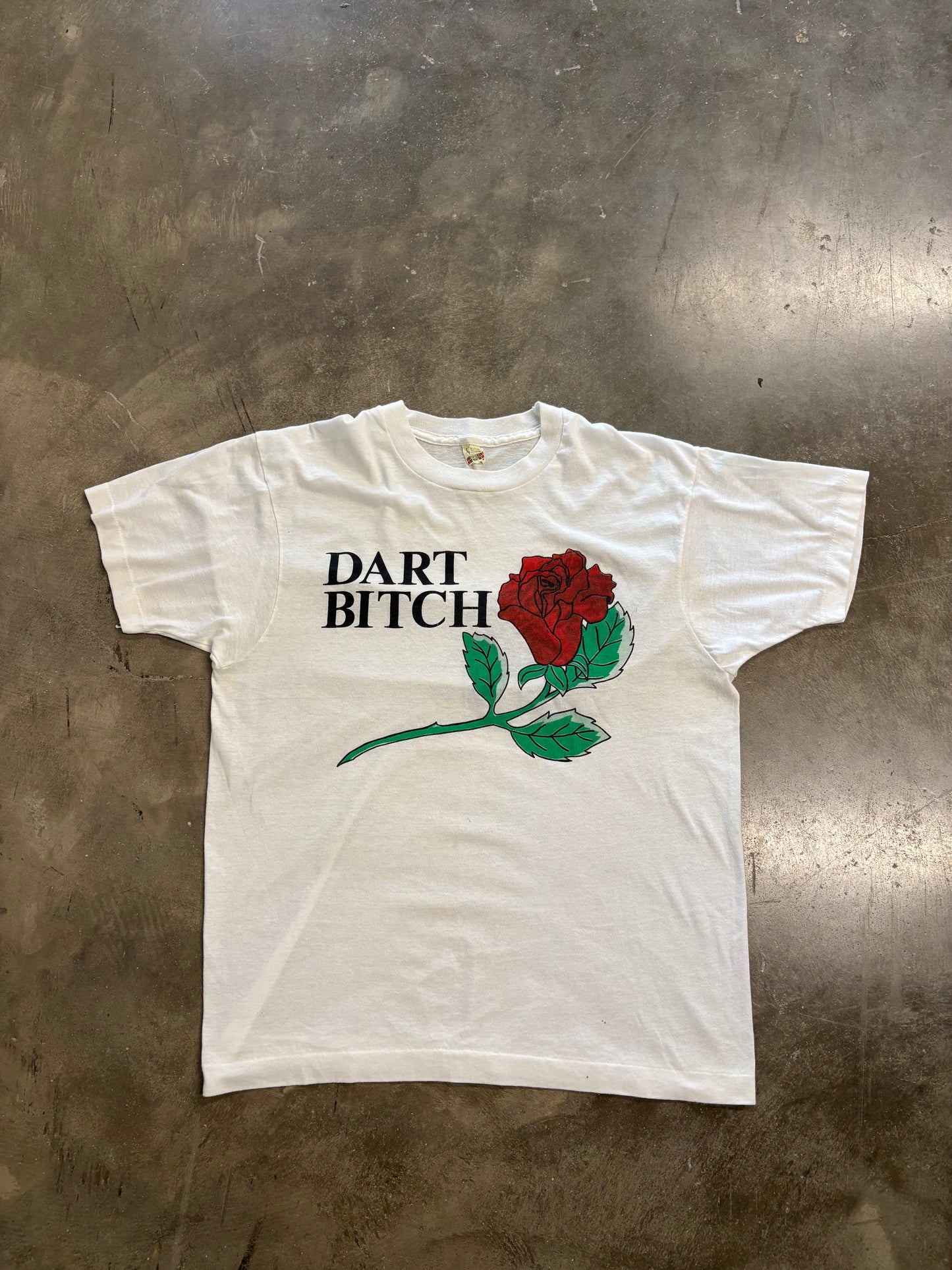Vintage 80’s Dart Bitch shirt size Large