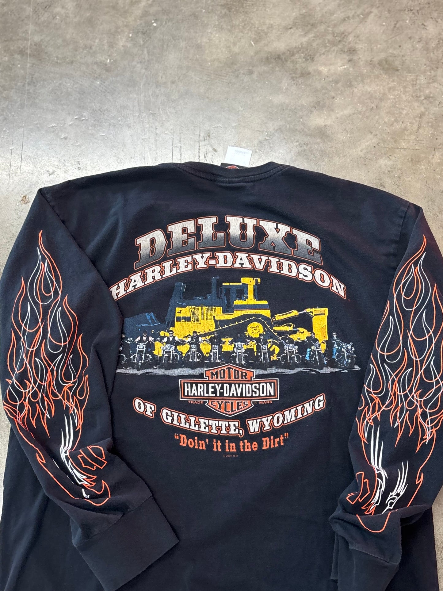 Harley Davidson screaming eagle long sleeve size large