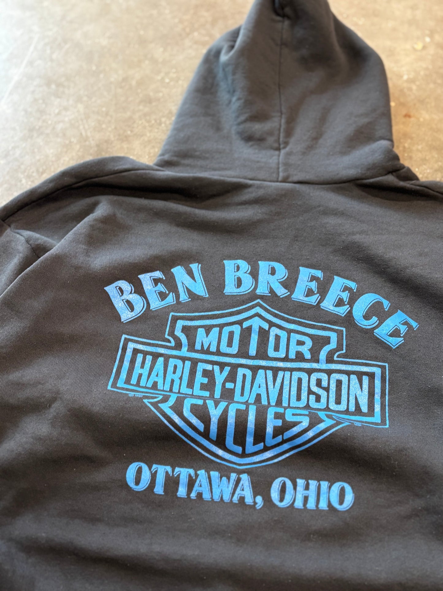 Vintage Harley Davidson Hoodie size extra large