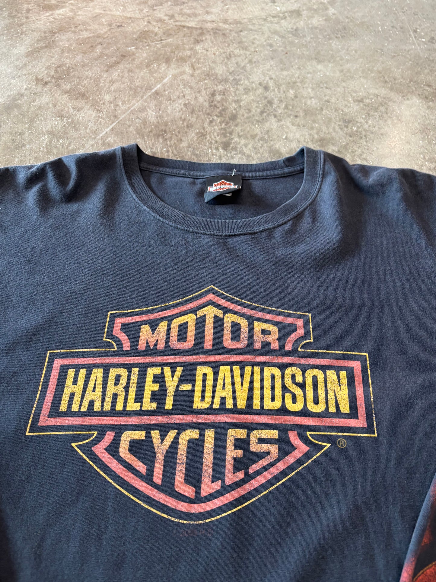 Vintage Harley Davidson Inferno long sleeve size xxl