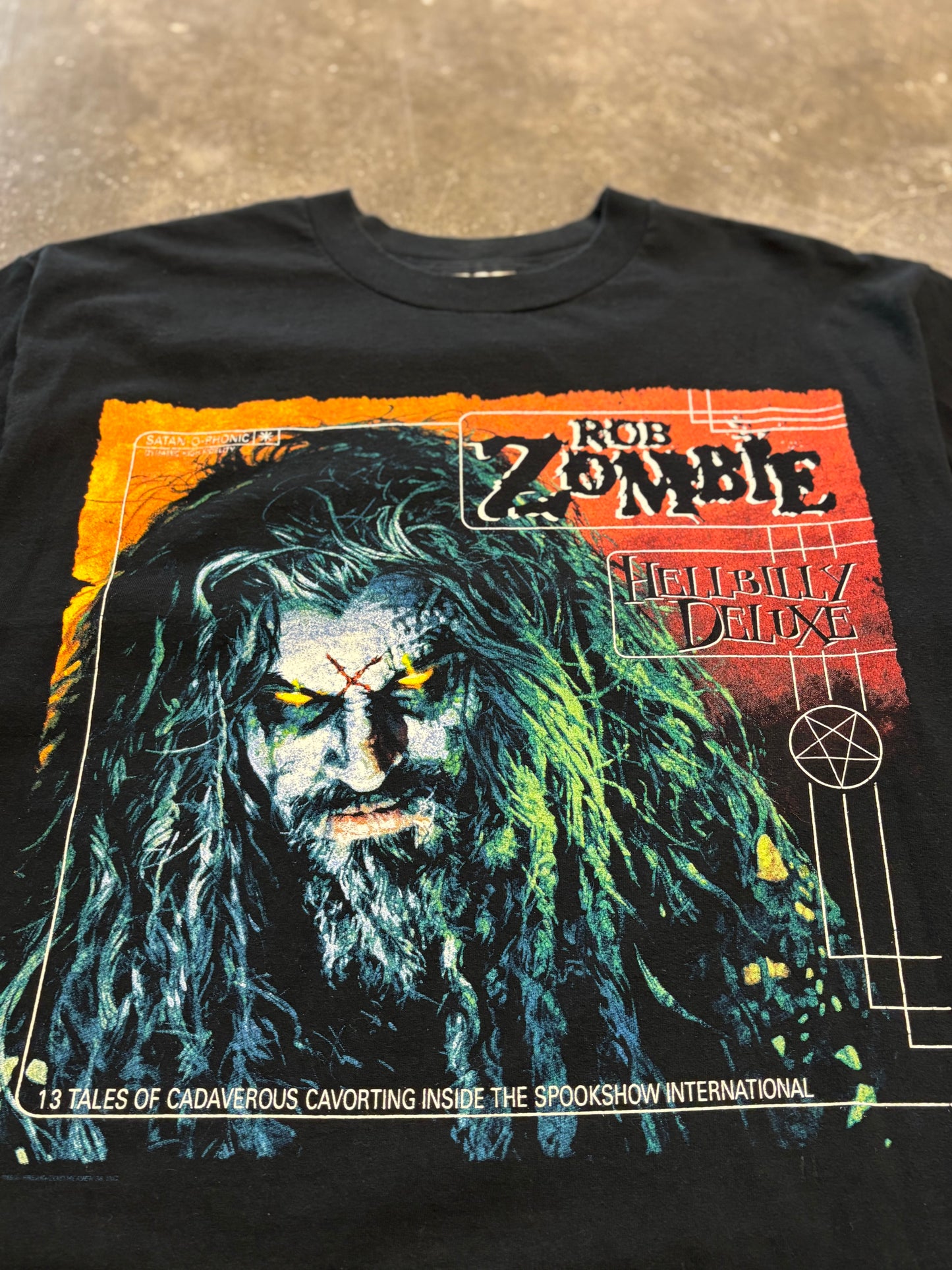 Vintage Rob Zombie Hellbilly Deluxe shirt size large