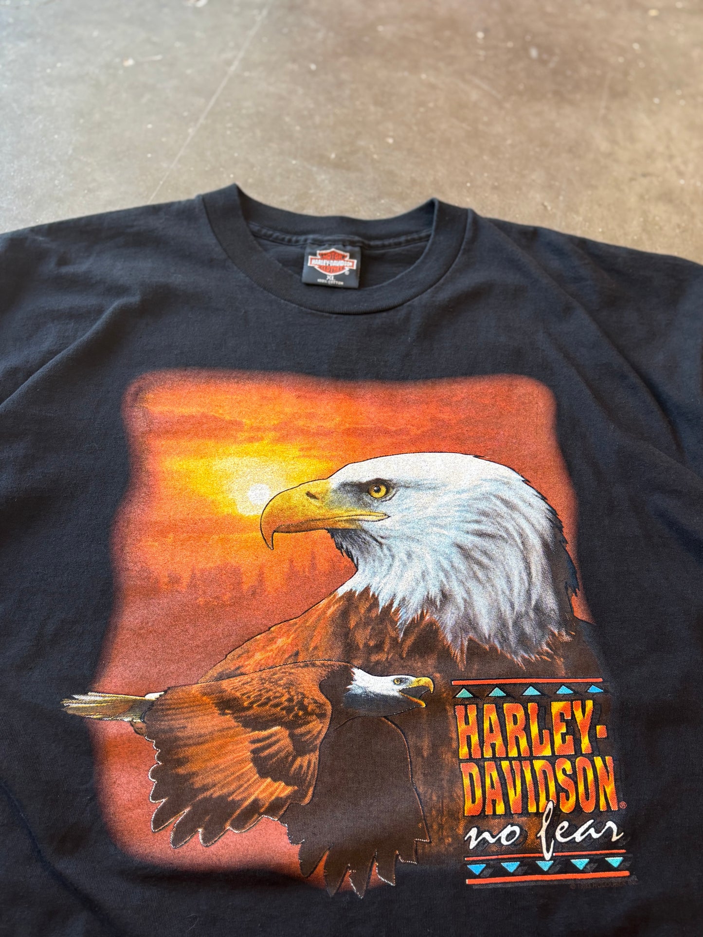 Vintage Harley Davidson Eagle shirt size XL
