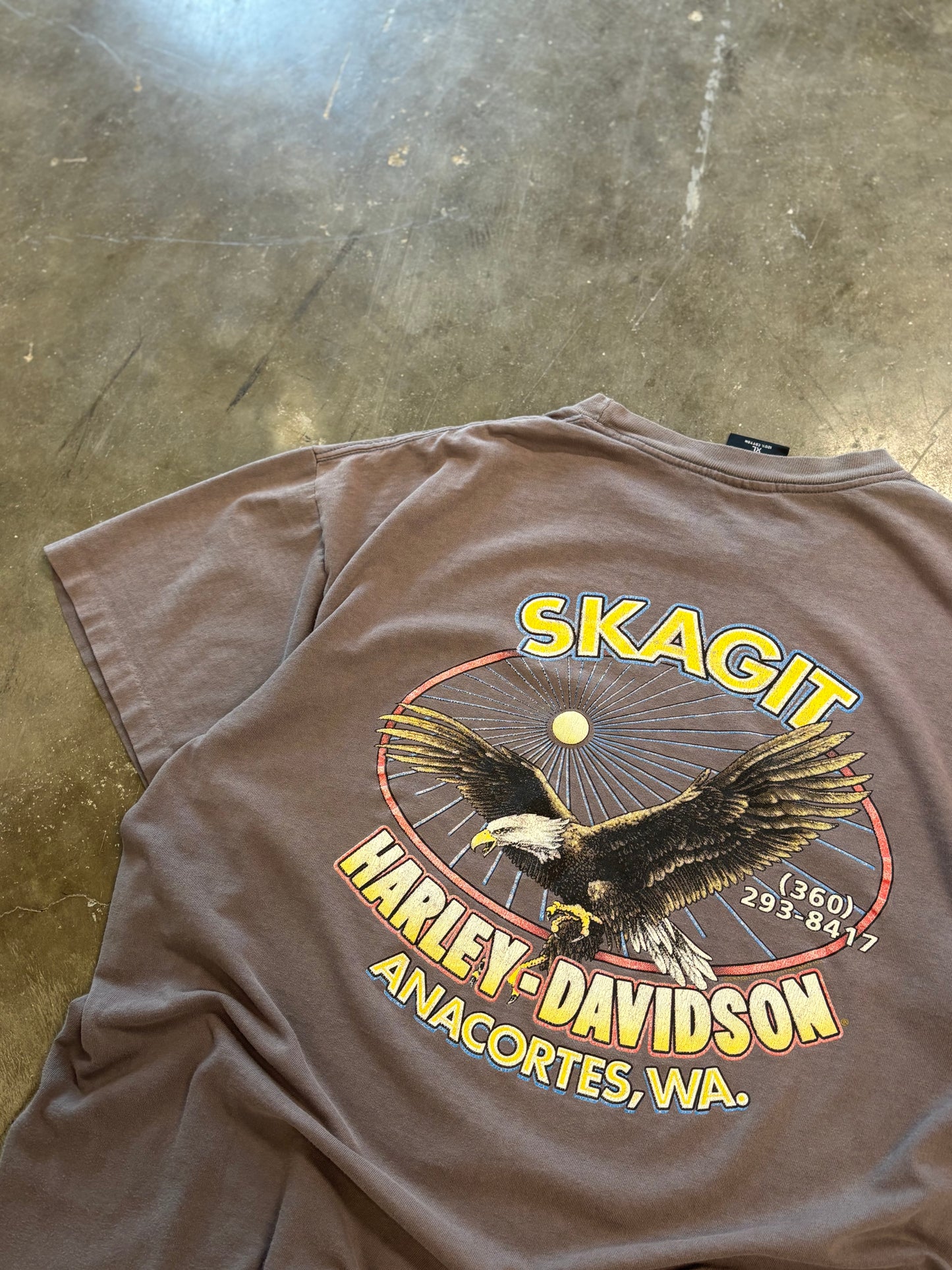 Vintage Harley Davidson Feel the heat shirt size xl