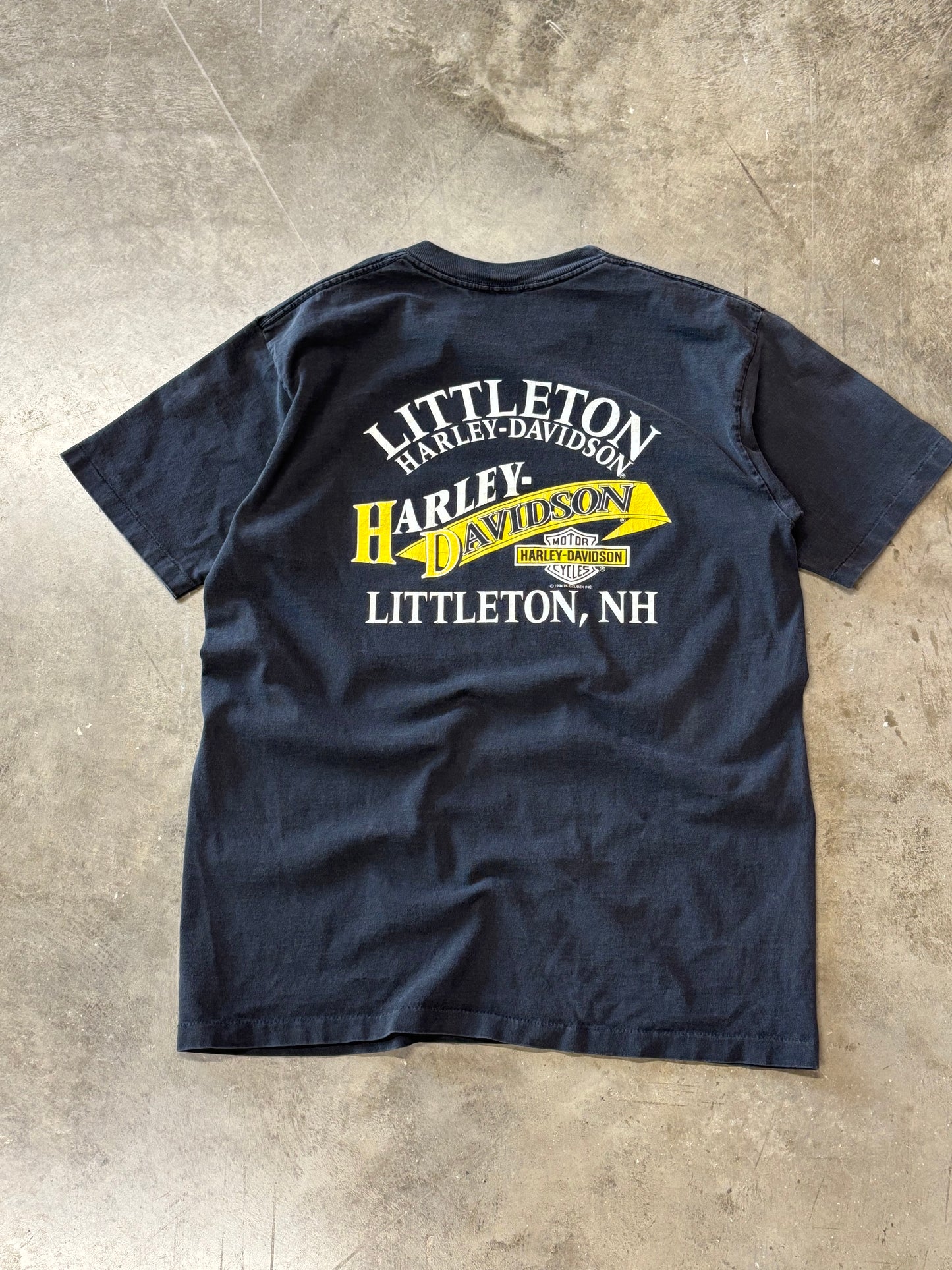 Vintage Harley Davidson rising flame shirt size medium