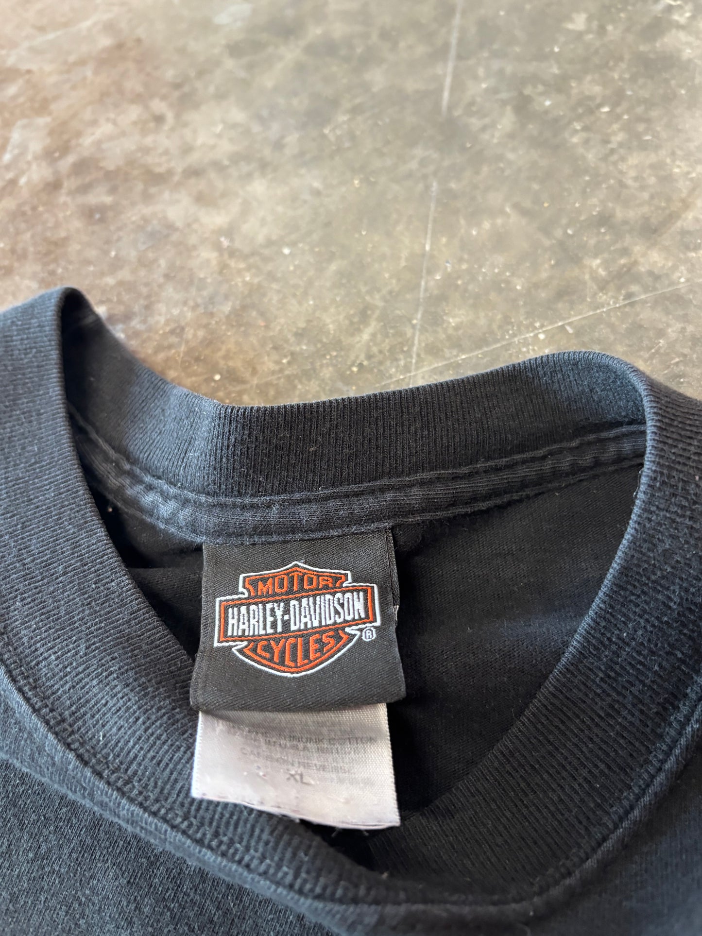 Harley Davidson classic flame sleeve size xl