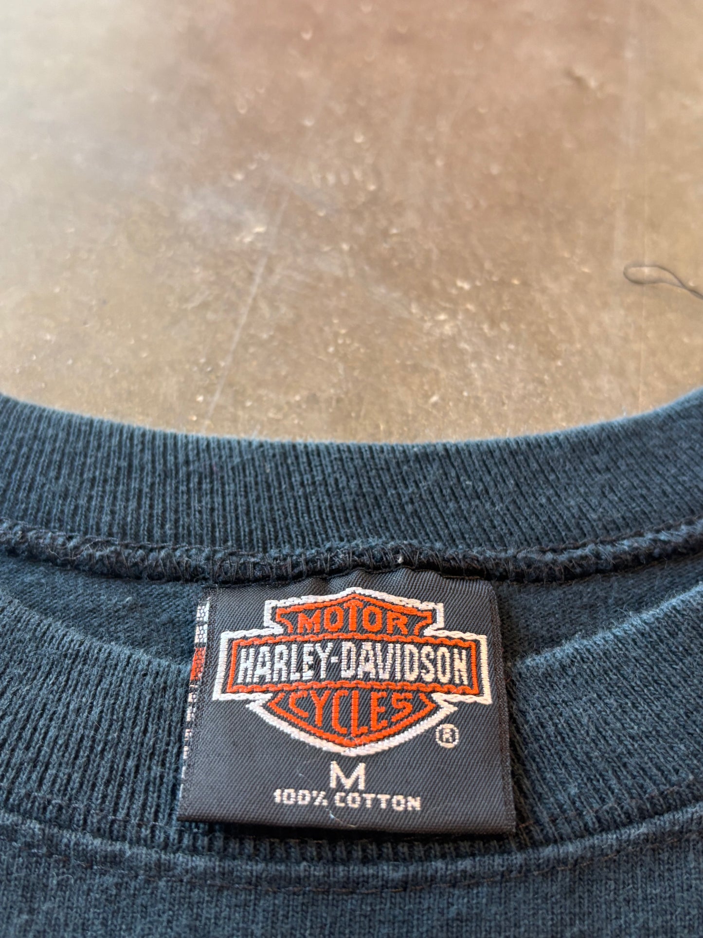 Vintage Harley Davidson bad to the bone long sleeve size medium