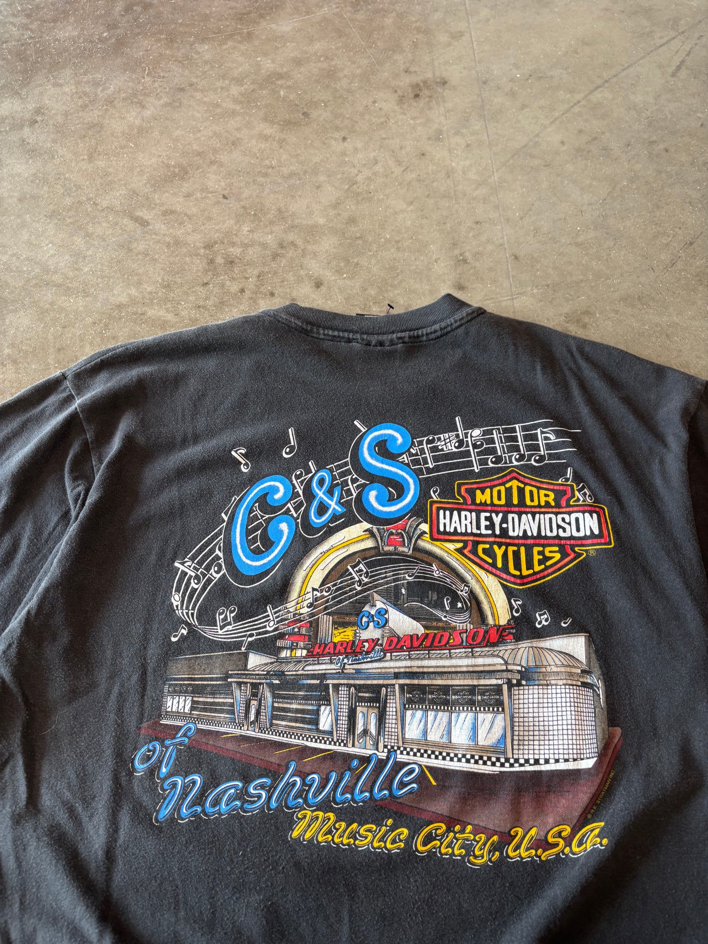 Vintage Harley Davidson looney tunes shirt size extra large