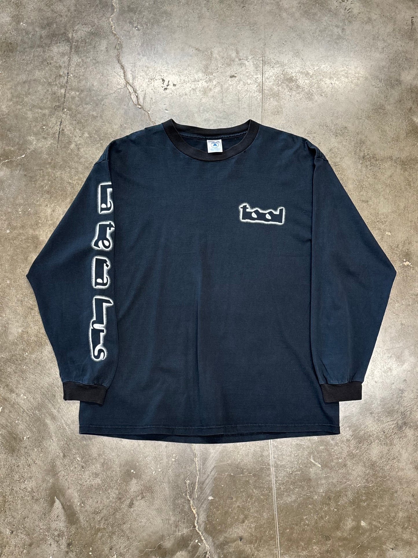 Vintage tool band long sleeve shirt size xl