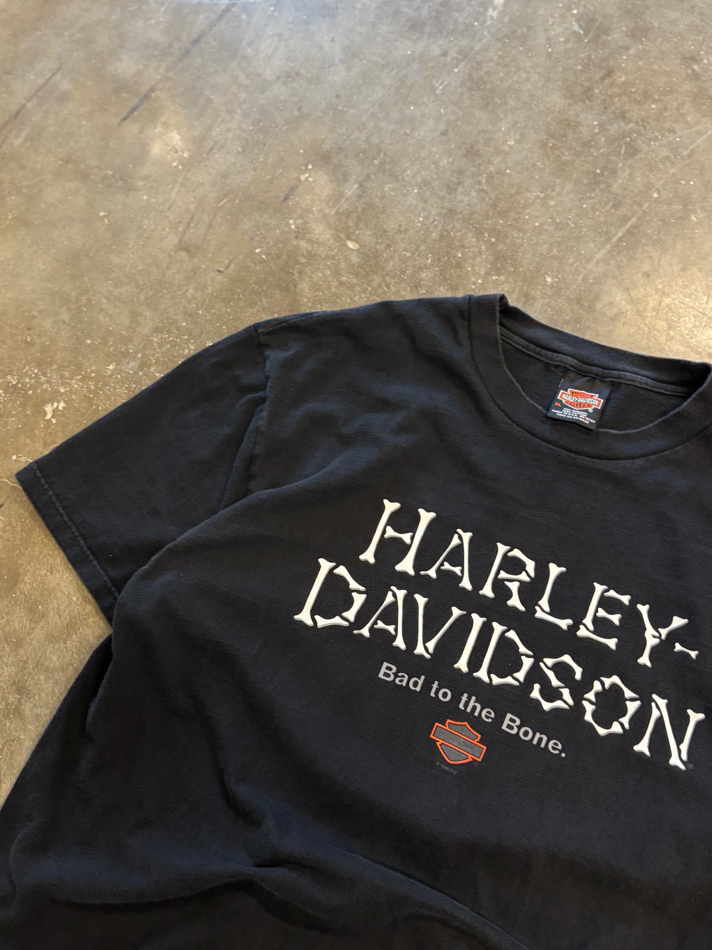 Vintage Harley Davidson Bad to the bone shirt size xl