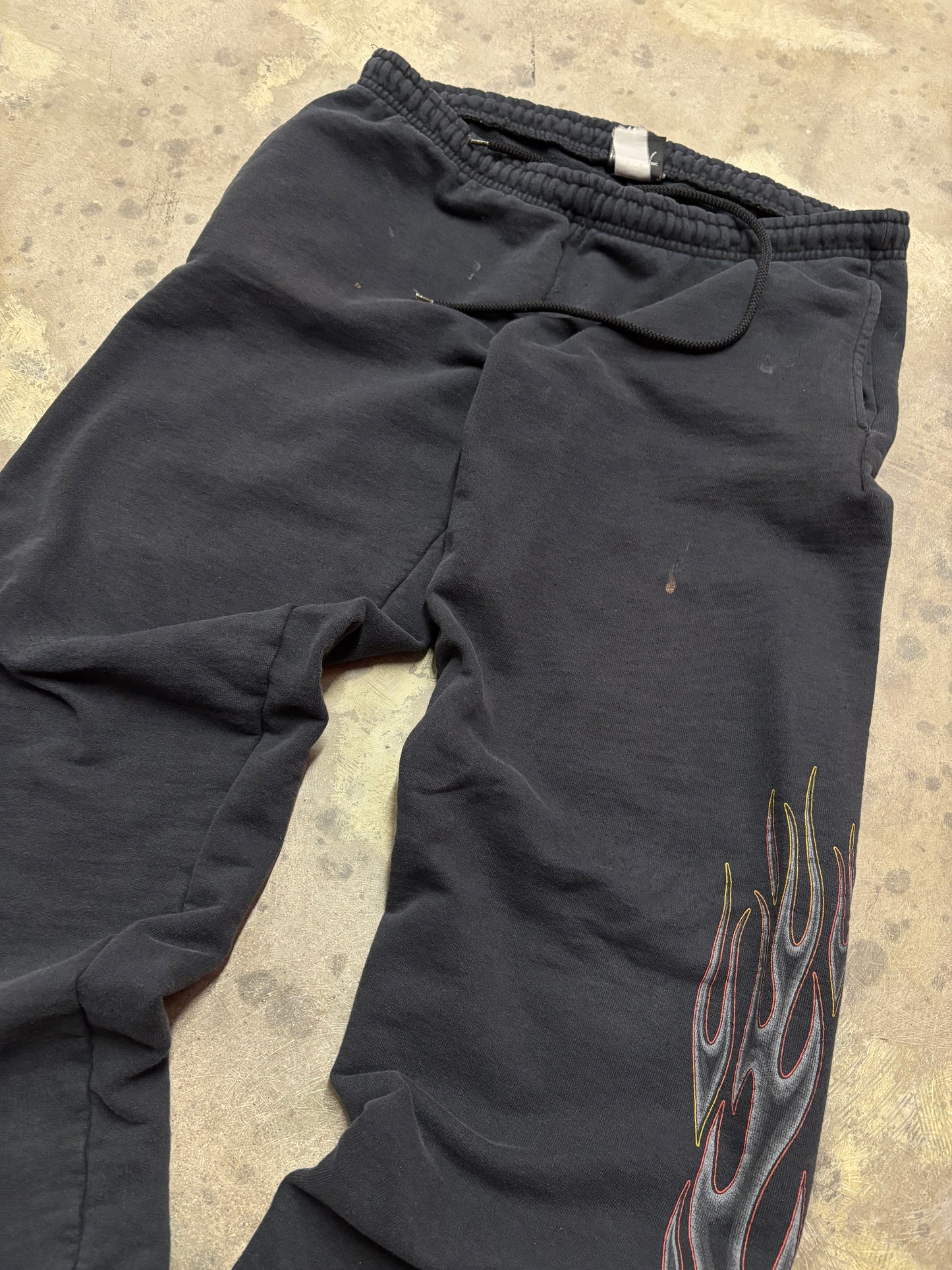 Harley Davidson Sweatpants with sleeve hits size large
