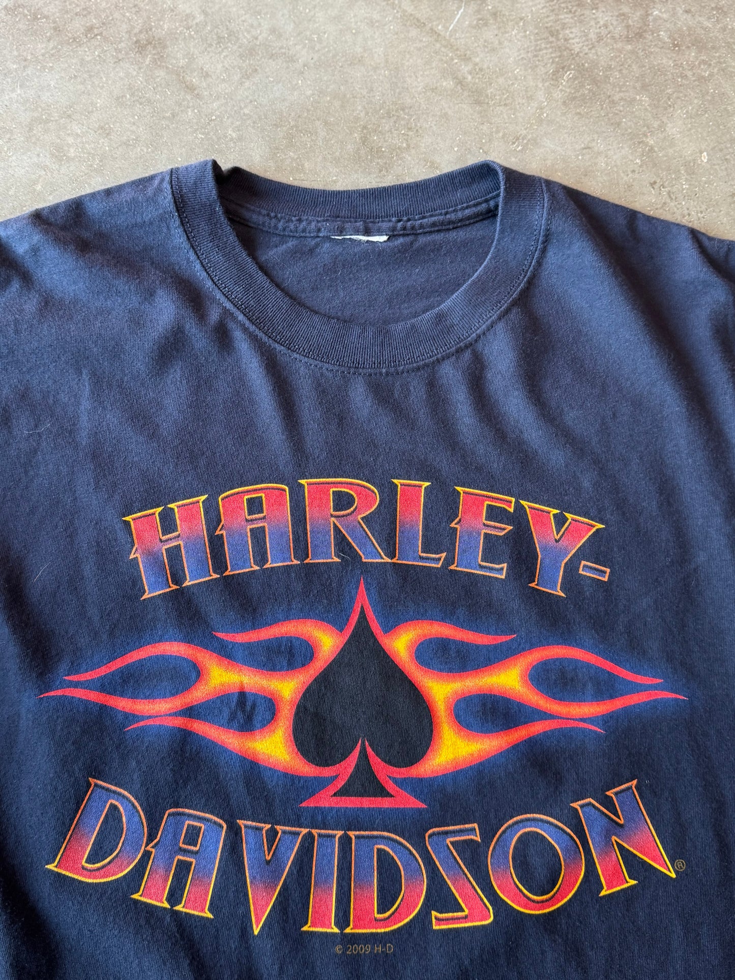 Vintage Harley Davidson Poker long sleeve size xxl