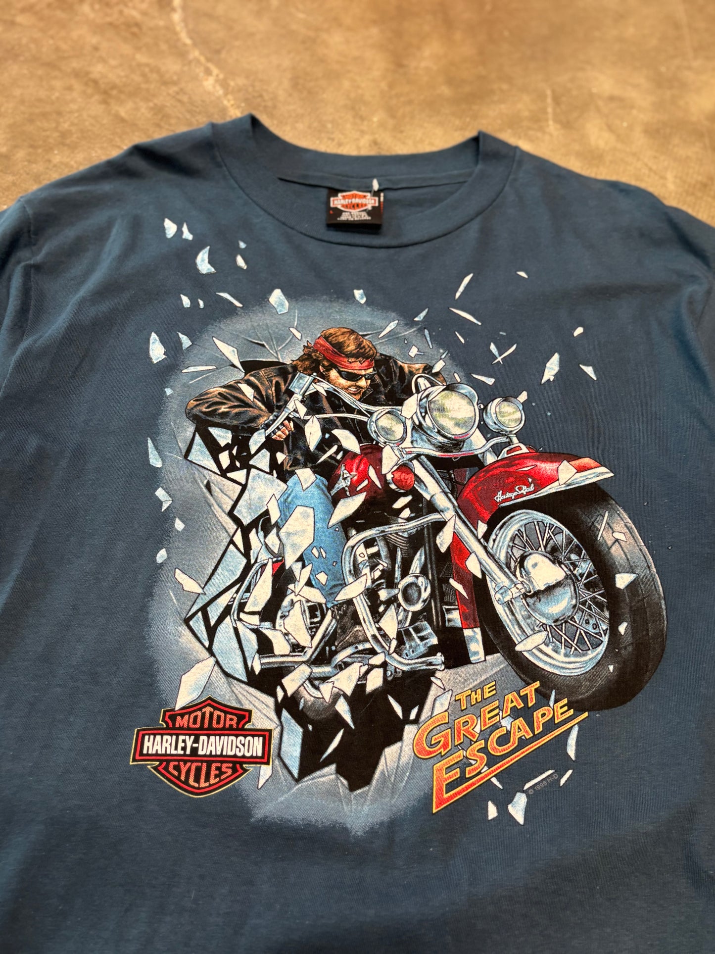 Vintage Harley Davidson breakthrough size large