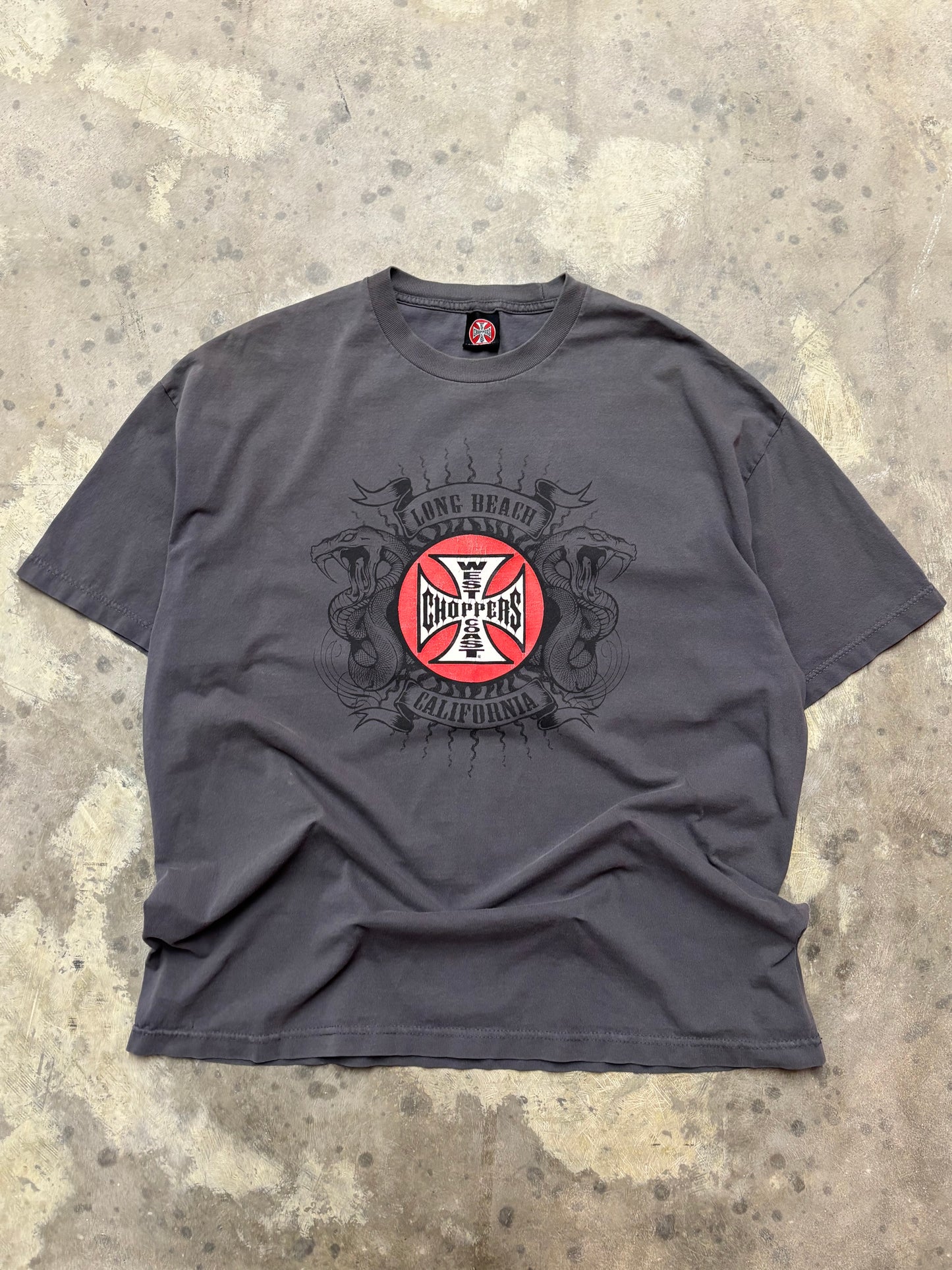 Vintage West Coast Chopper Snake shirt size XL