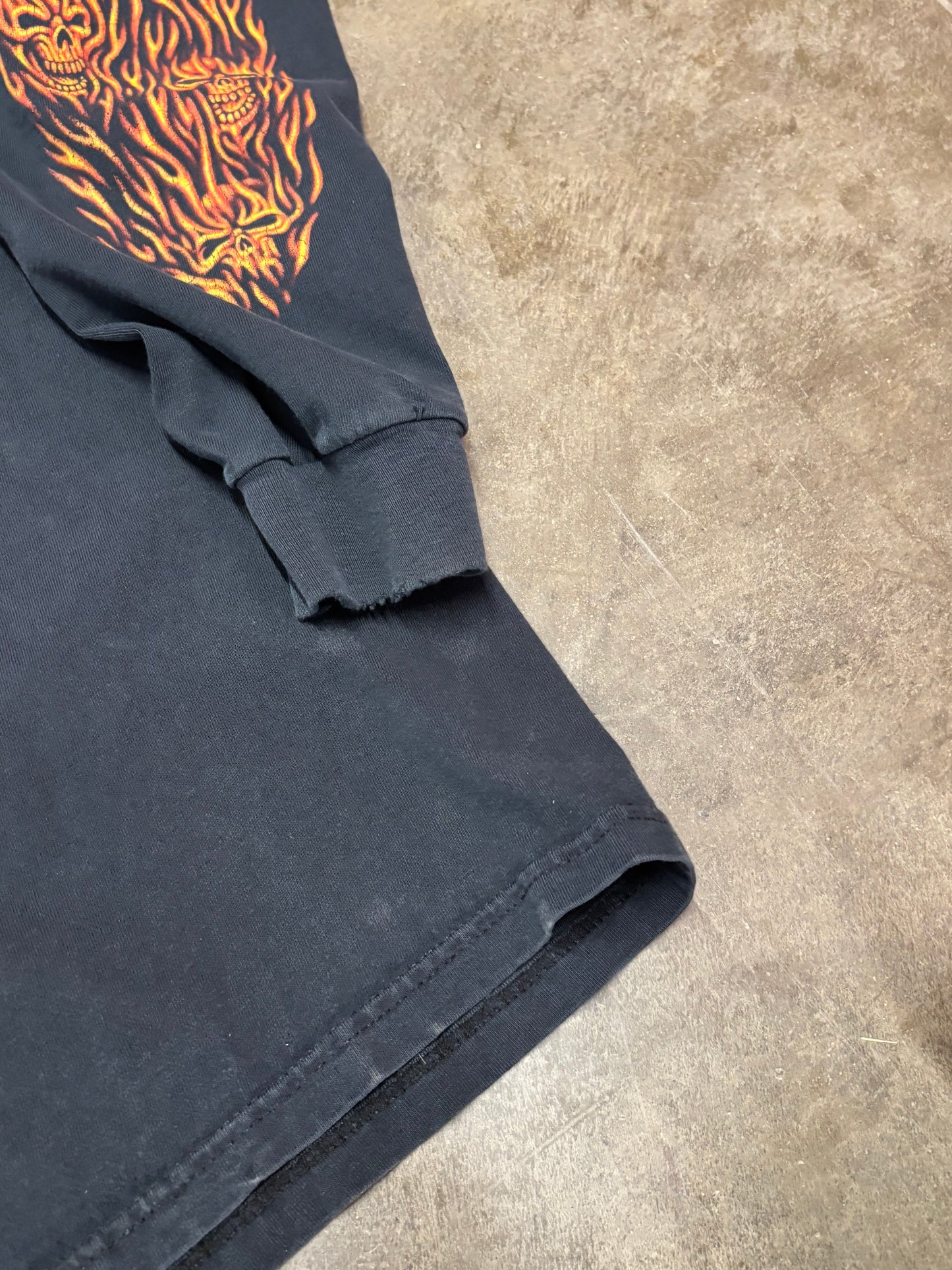 Vintage Easyriders skull long sleeve size large