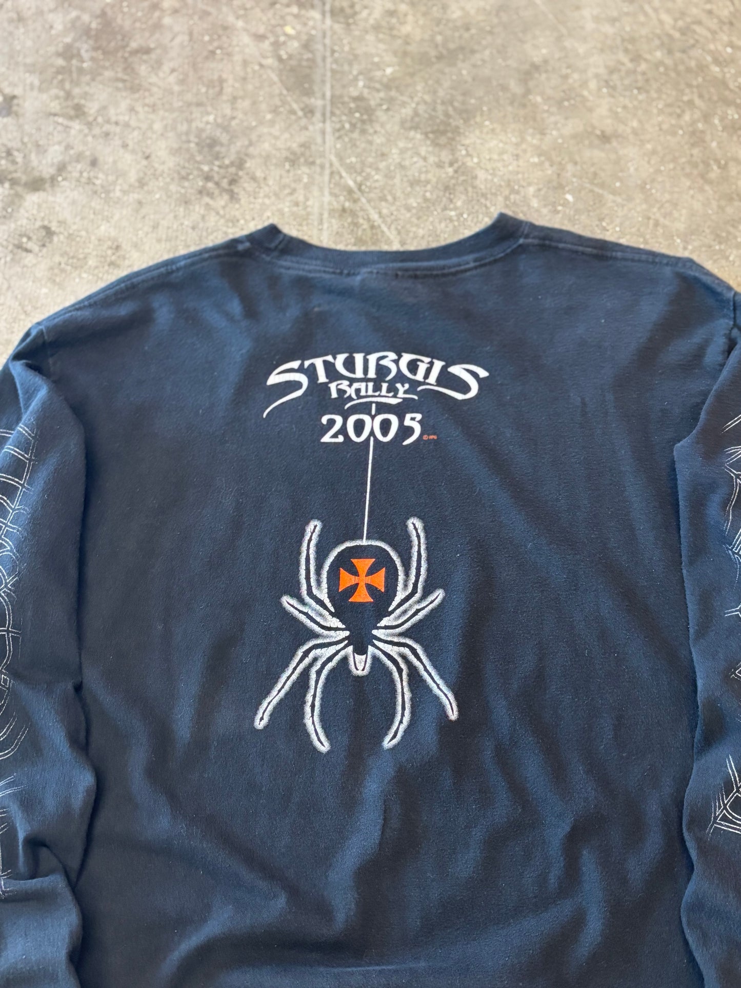 Vintage Sturgis Spiderweb shirt size medium