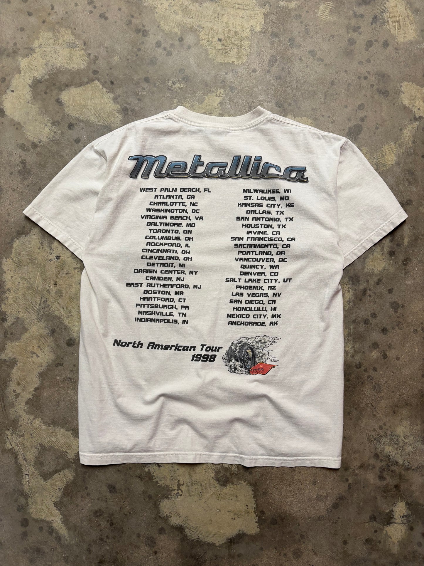 Vintage Metallica Ed Roth shirt size large