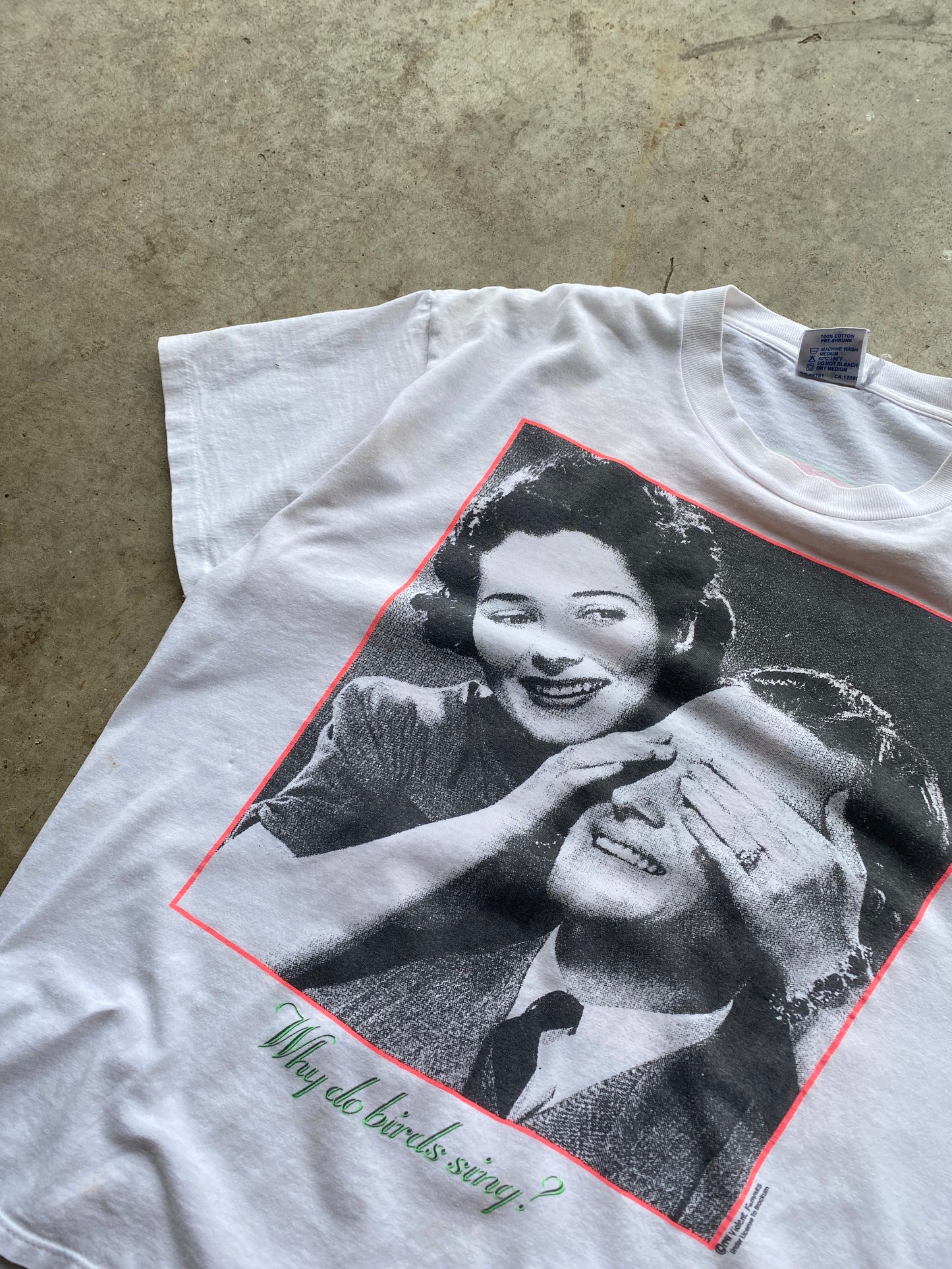 Vintage The Violent Femmes why do birds sing shirt size extra large