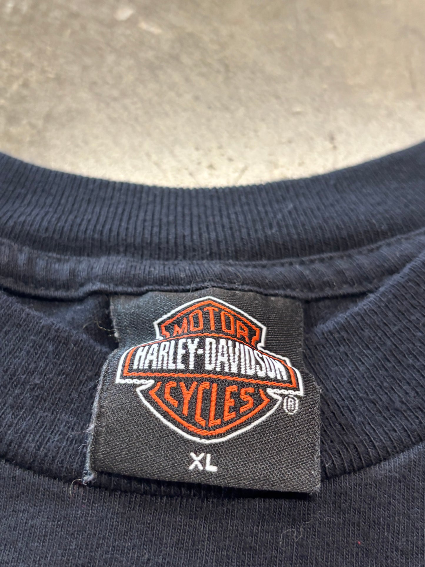 Vintage Harley Davidson Iron Cast shirt size xl