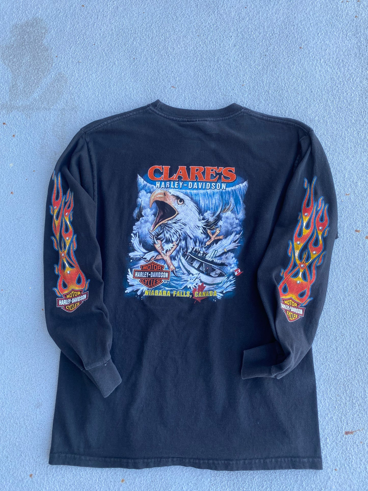 Vintage Harley Davidson Canada long sleeve size Large