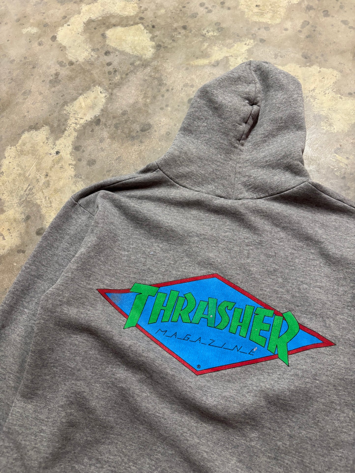 Vintage 80s Thrasher hoodie size XL