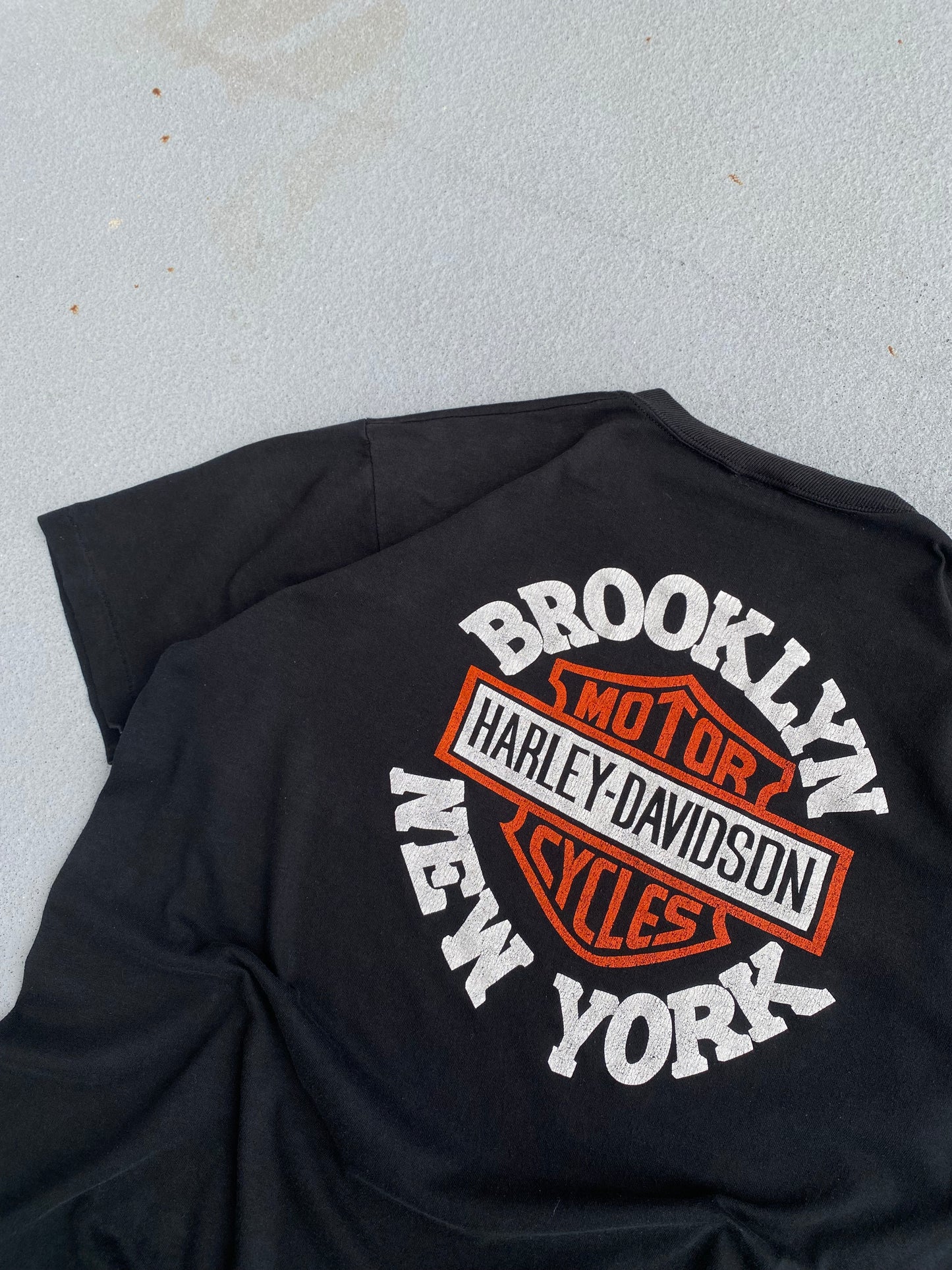 Vintage 80’s Harley Brooklyn Shirt Size Large