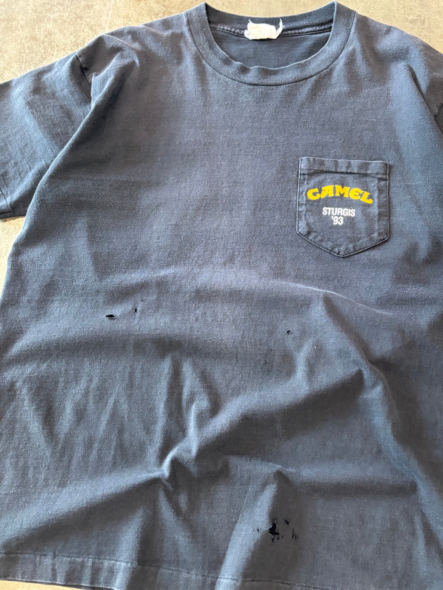 Vintage Camel Sturgis 93 shirt size XL