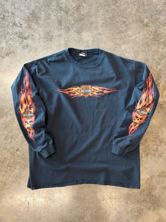 Vintage Harley Davidson Sun long sleeve size XL