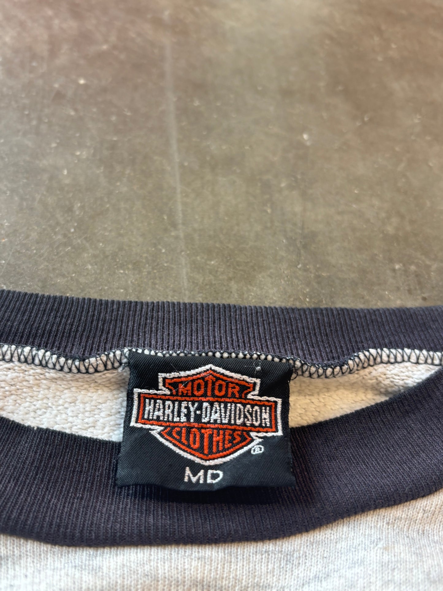 Vintage Harley Davidson big shield sweatshirt size medium