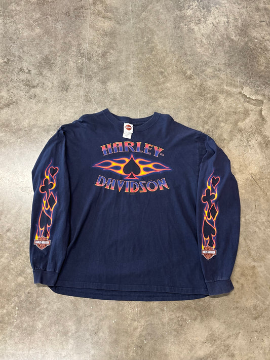Harley Davidson Poker Longsleeve size XL