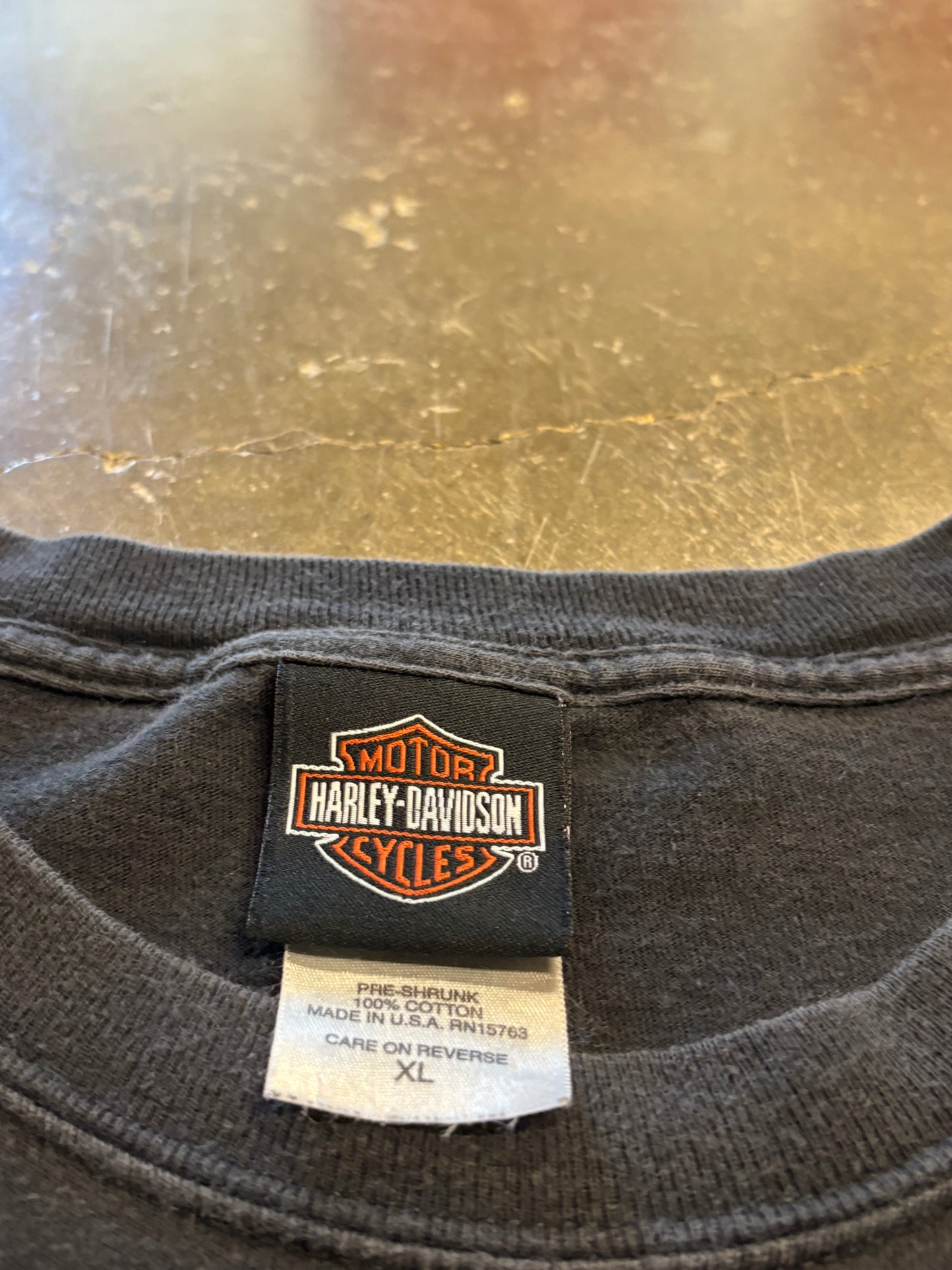 Vintage Harley Davidson blade long sleeve size extra large