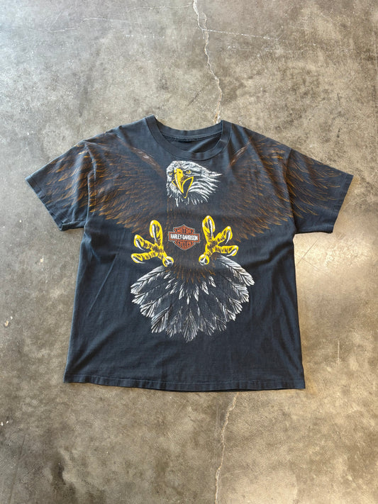 Vintage Harley Davidson Eagle AOP size extra large