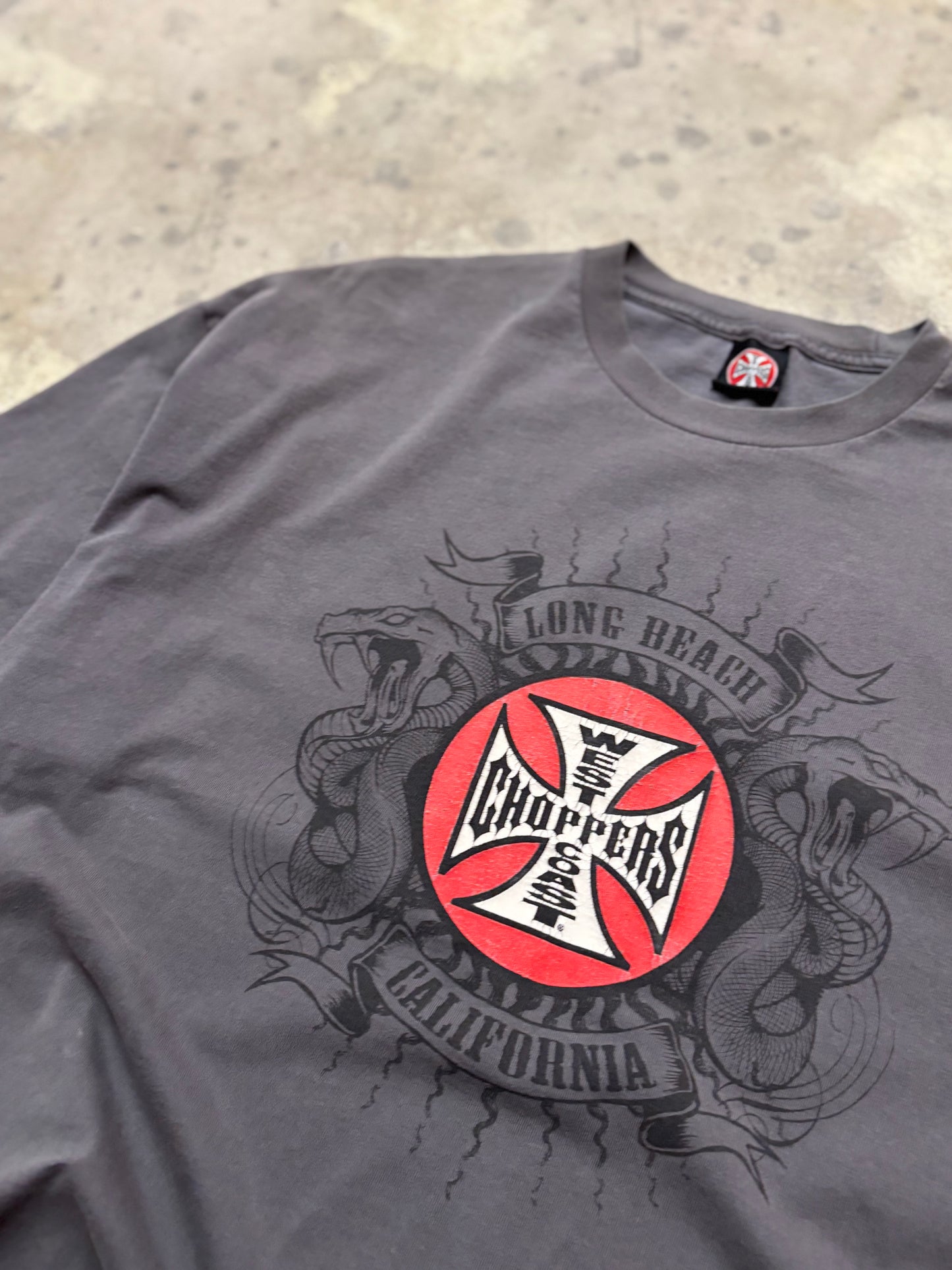 Vintage West Coast Chopper Snake shirt size XL