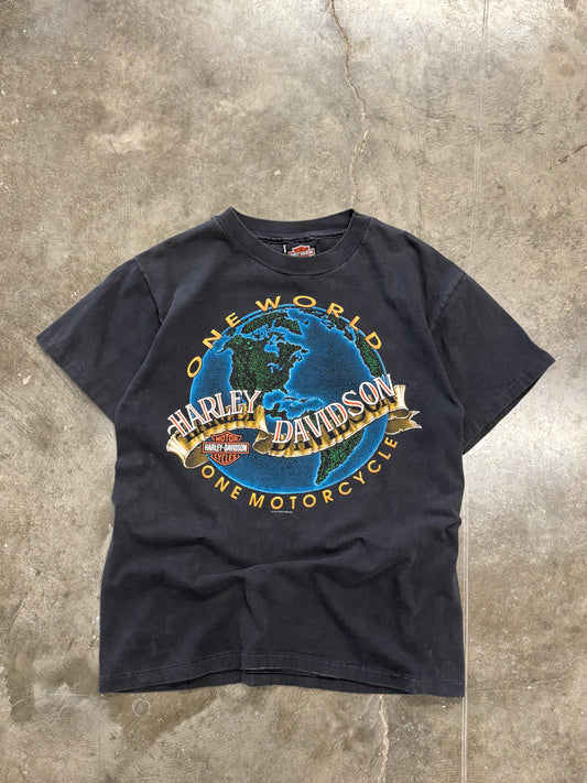 Vintage Harley Davidson One world one motorcycle shirt size medium