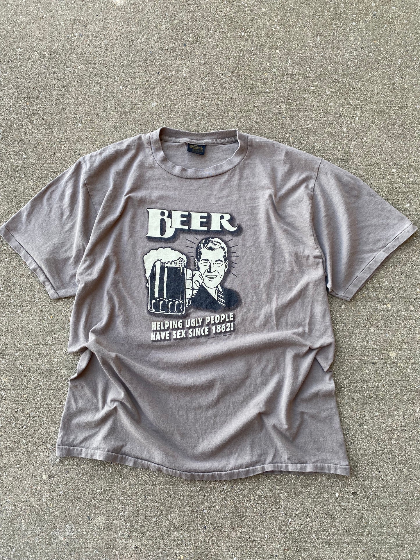 Vintage Funny Beer shirt size XL