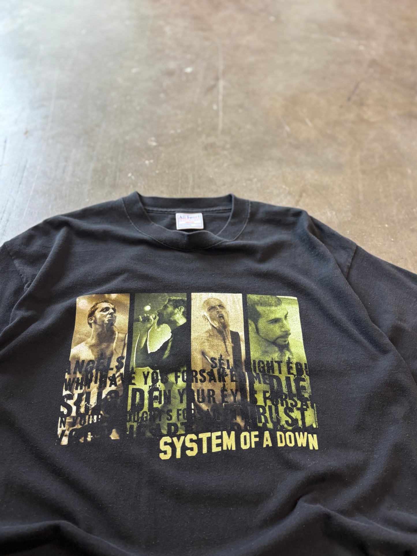 Vintage System Of A Down shirt size Large