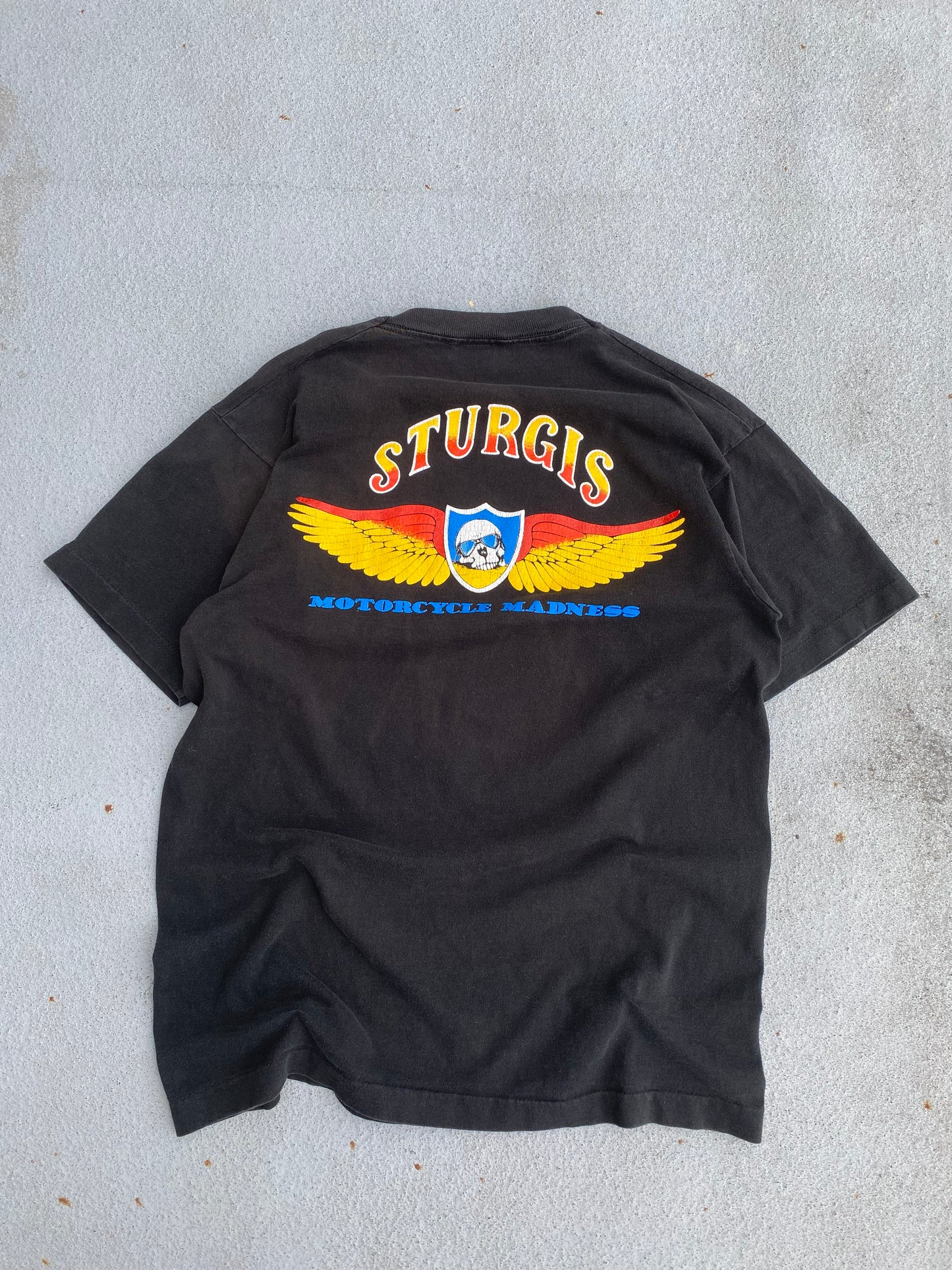 Vintage Sturgis Grateful Dead Inspired Shirt Size Large