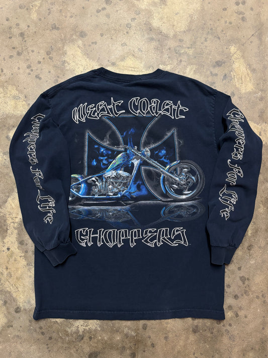 Vintage West Coast Choppers For Life longsleeve shirt size XL