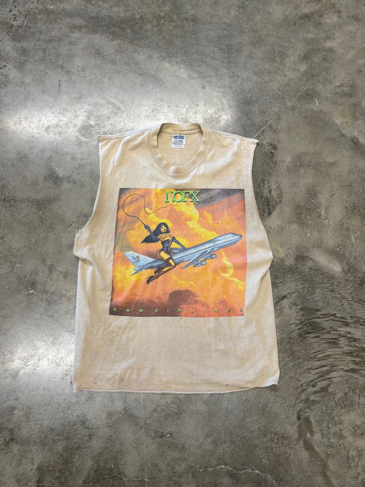 Vintage NOFX chopped chick shirt size large