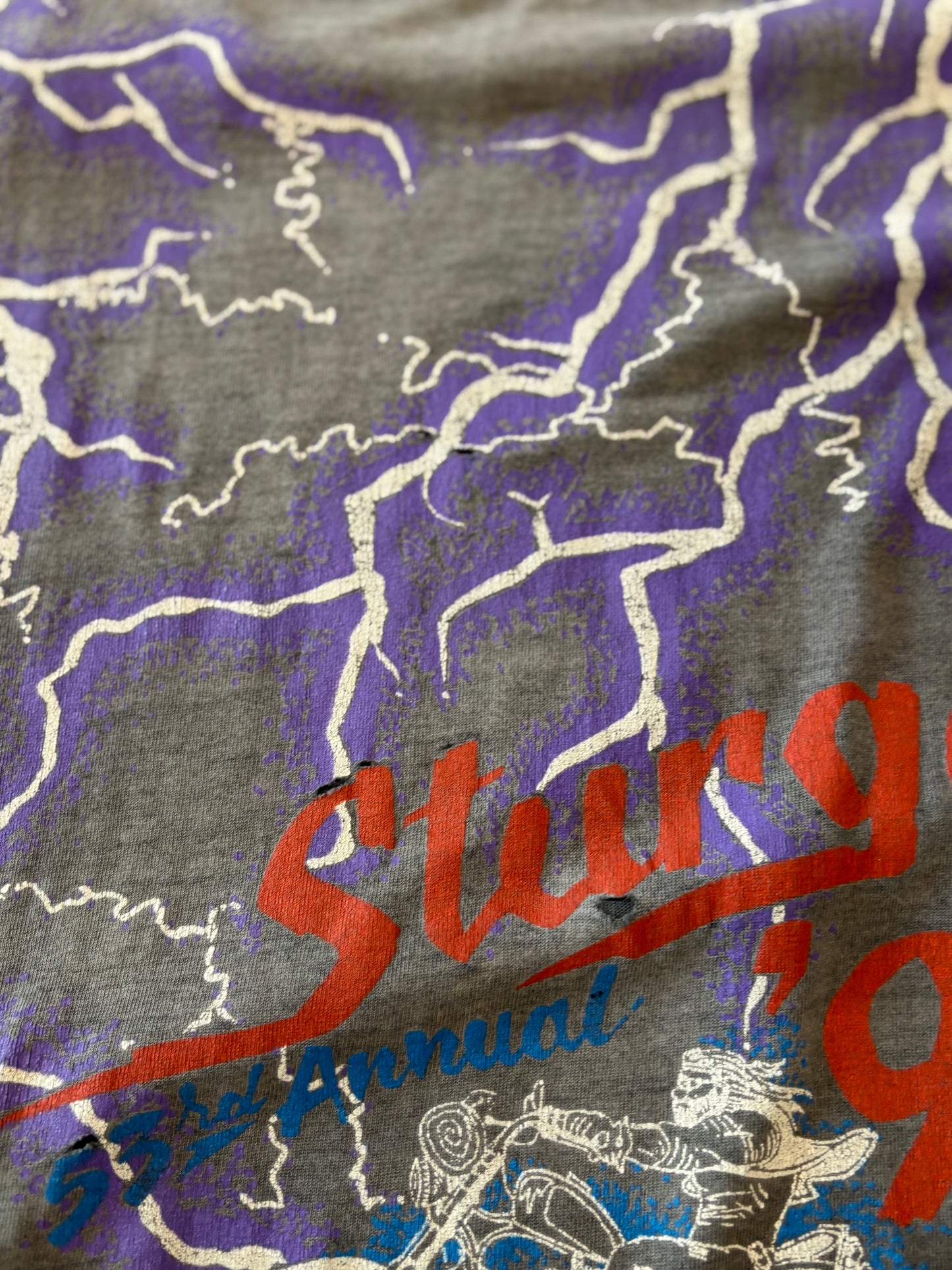 Vintage Sturgis 93 Lightning shirt size xl